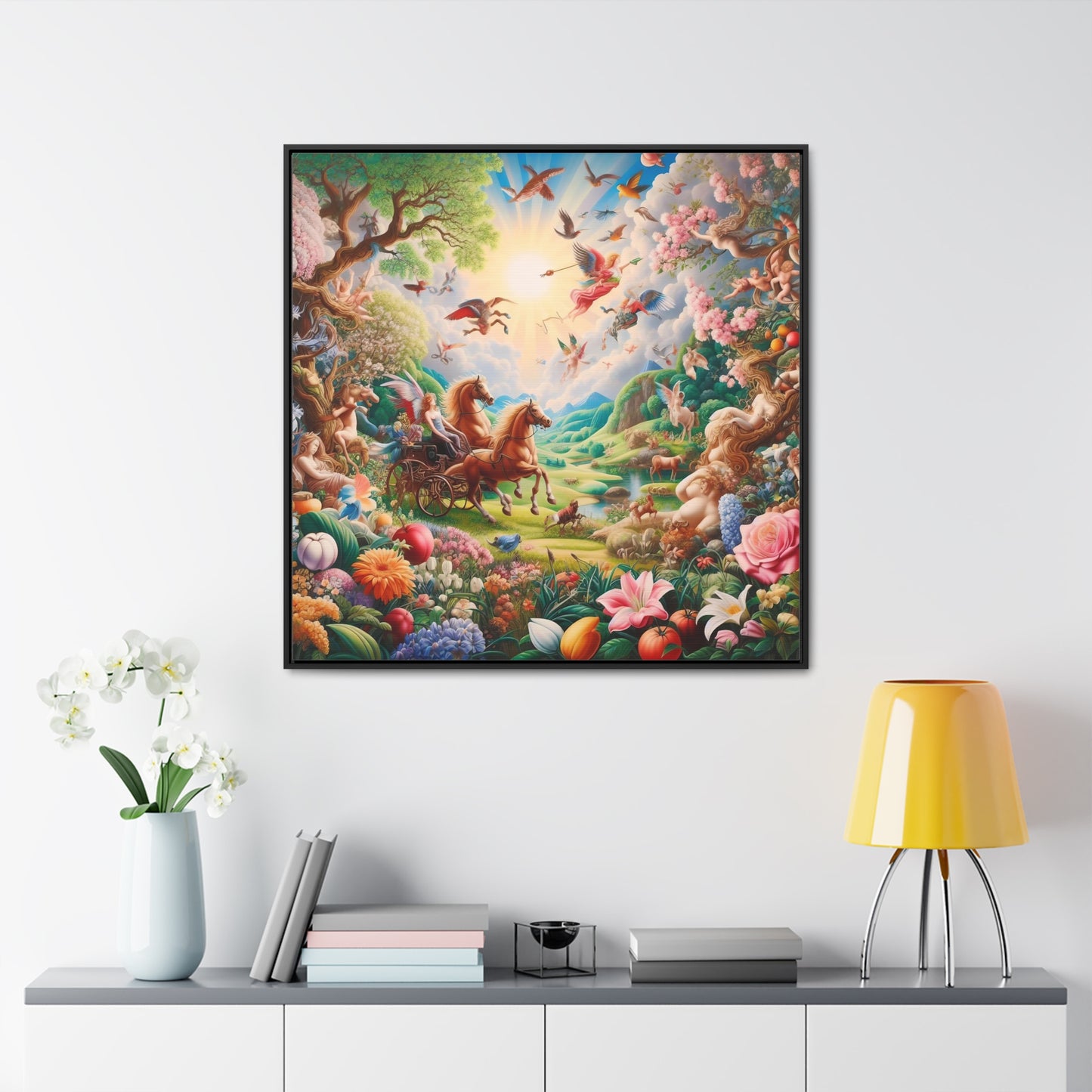 Framed Gallery Canvas Wrap - Spring 131