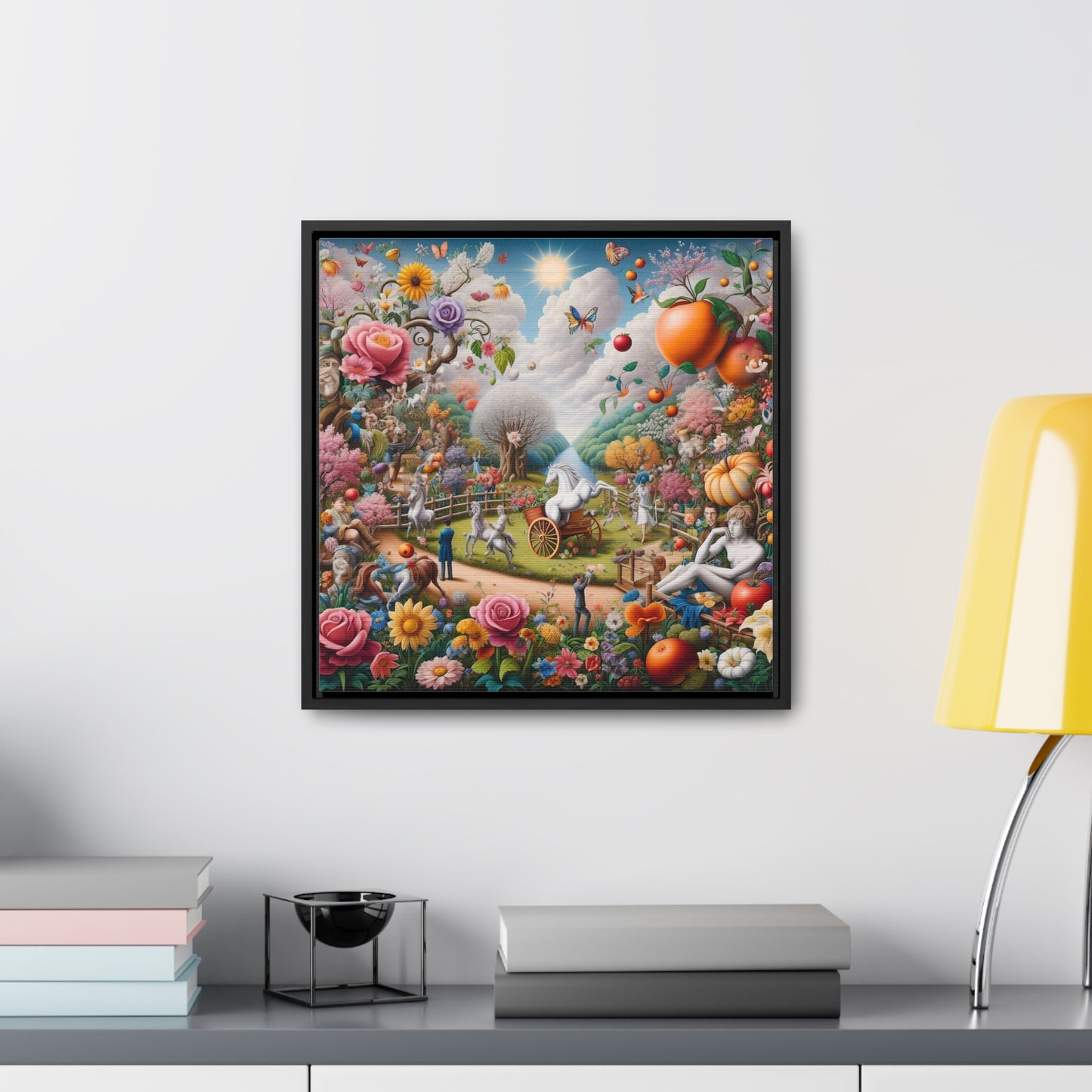 Framed Gallery Canvas Wrap - Spring 8