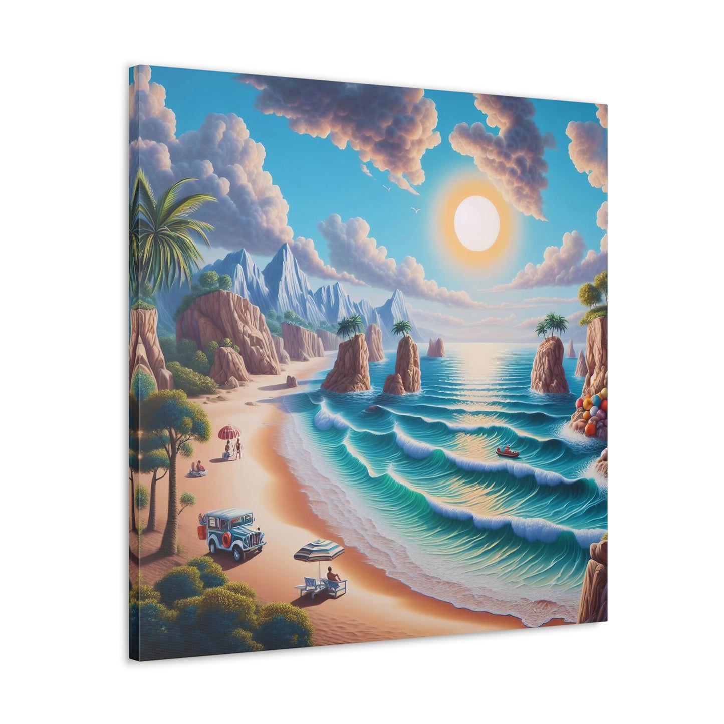 Canvas Gallery Wrap - Beach 4