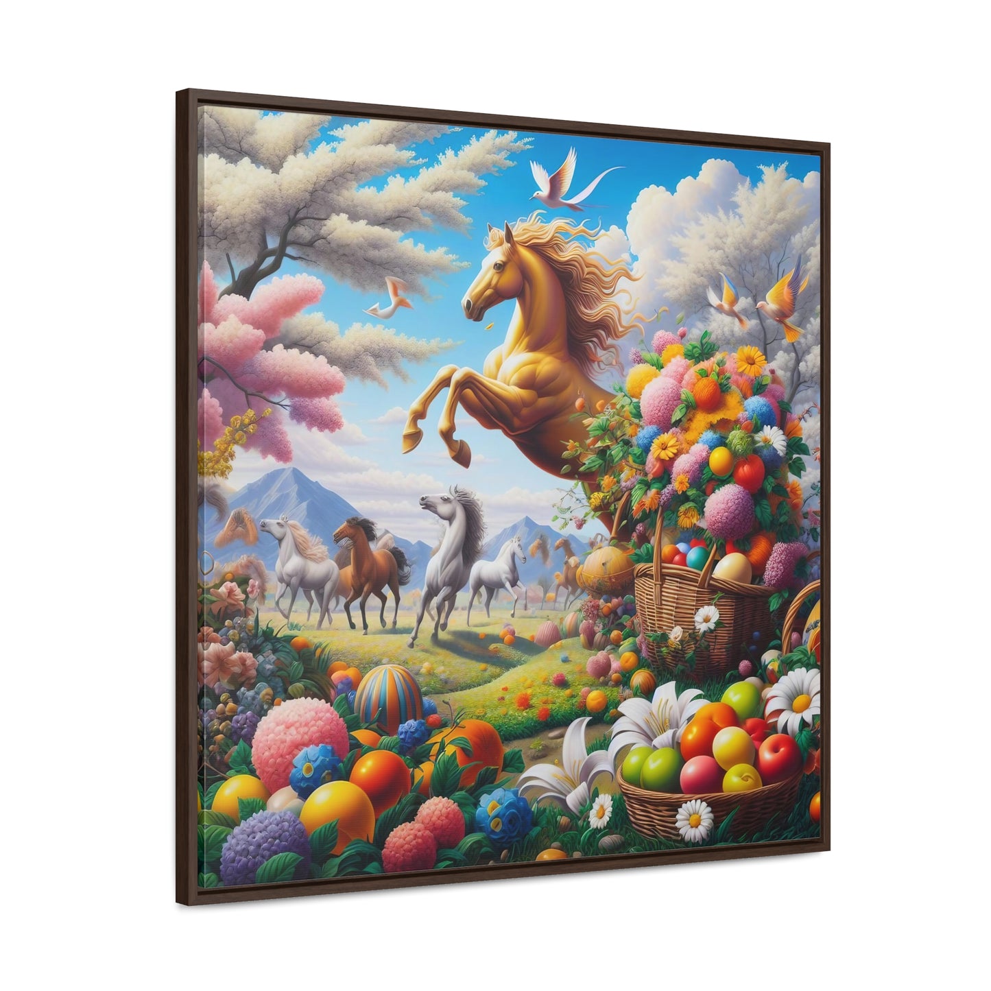 Framed Gallery Canvas Wrap - Spring 31