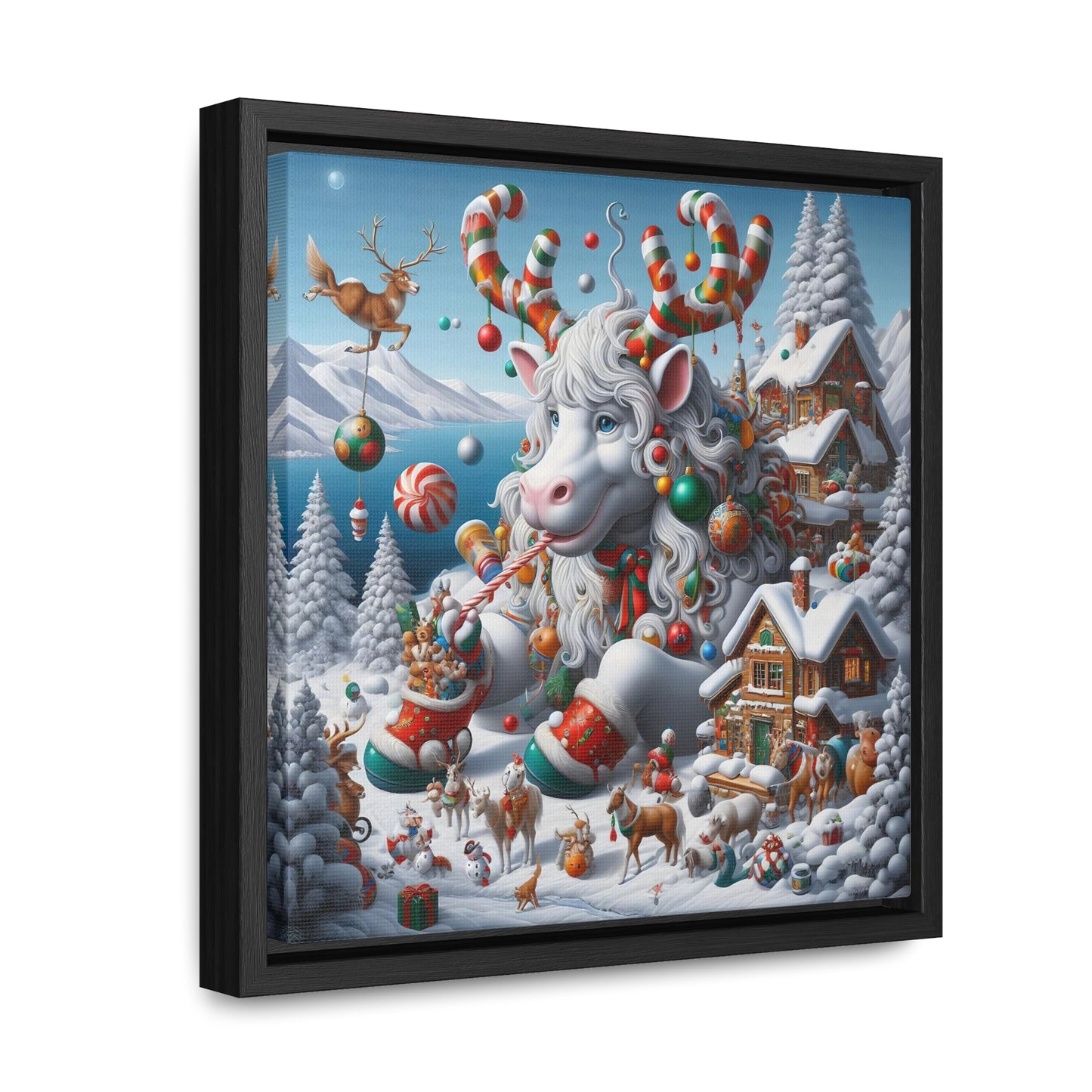 Framed Gallery Canvas Wrap - Winter 105