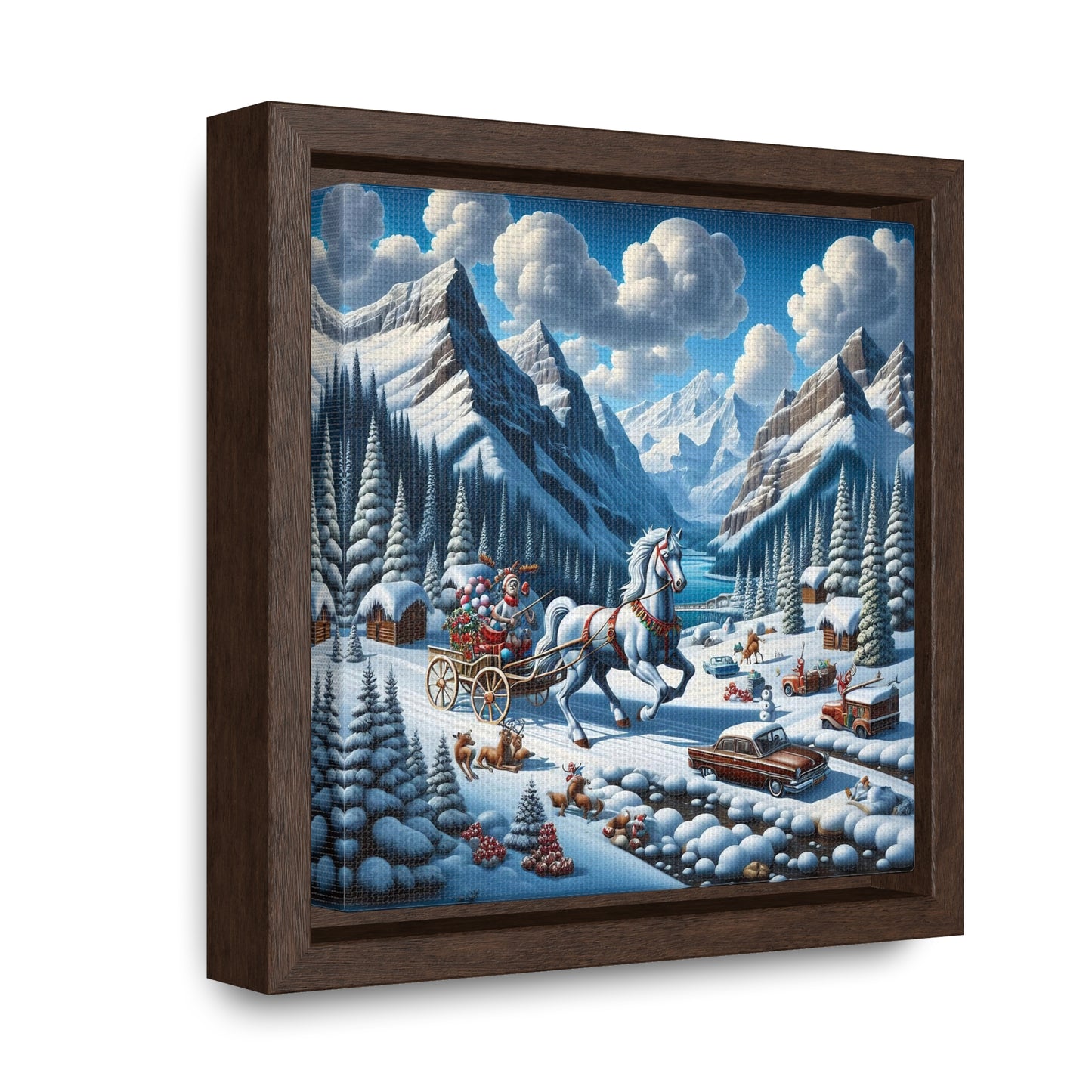 Framed Gallery Canvas Wrap - Winter 107