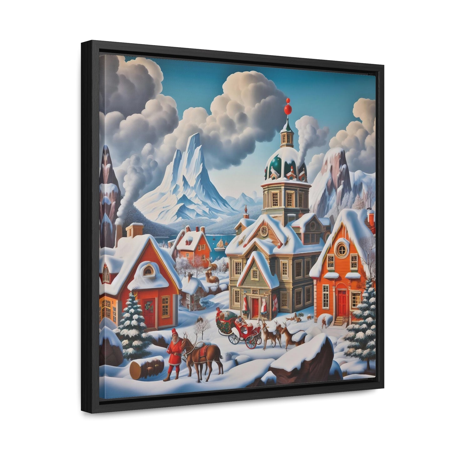 Framed Gallery Canvas Wrap - Winter 124