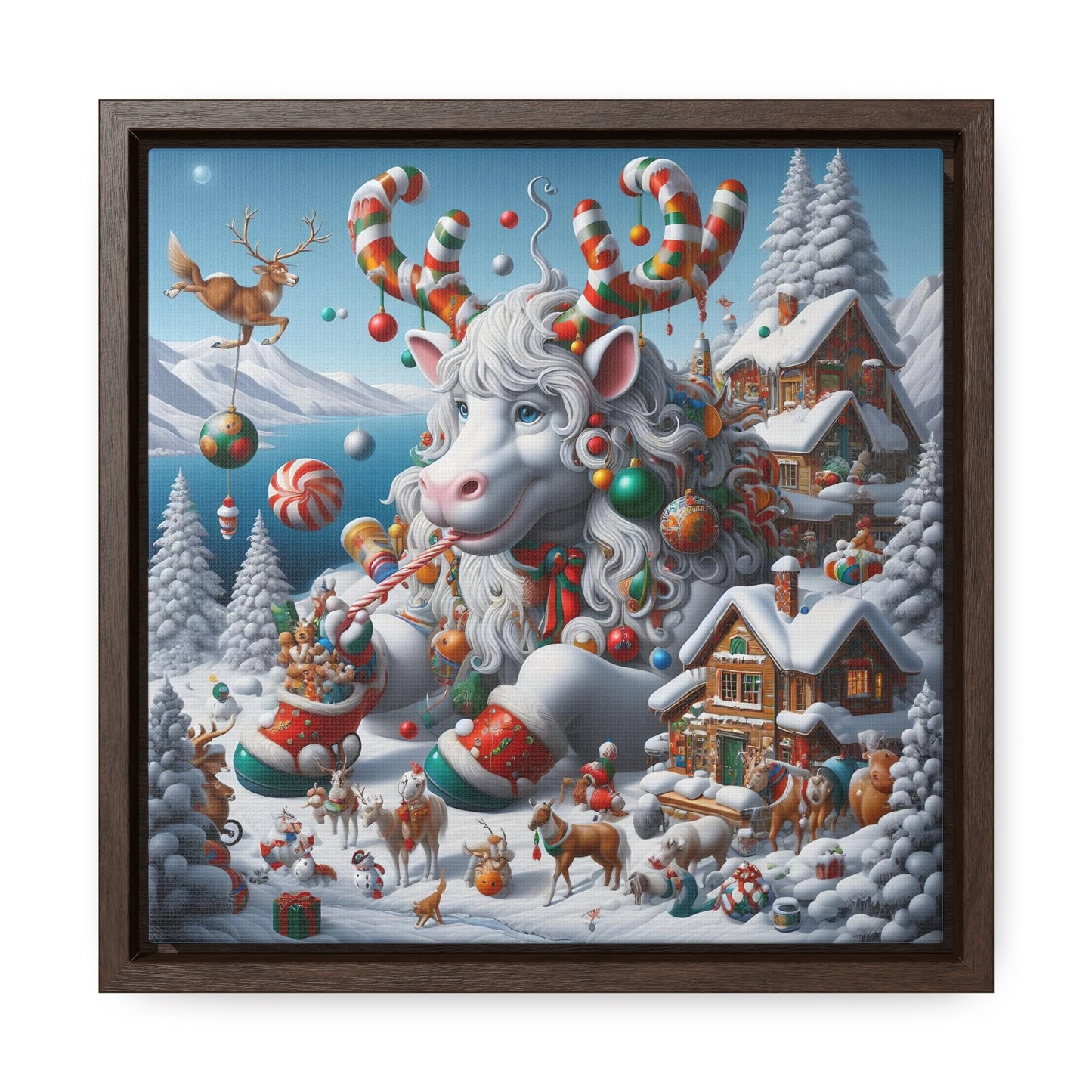 Framed Gallery Canvas Wrap - Winter 105