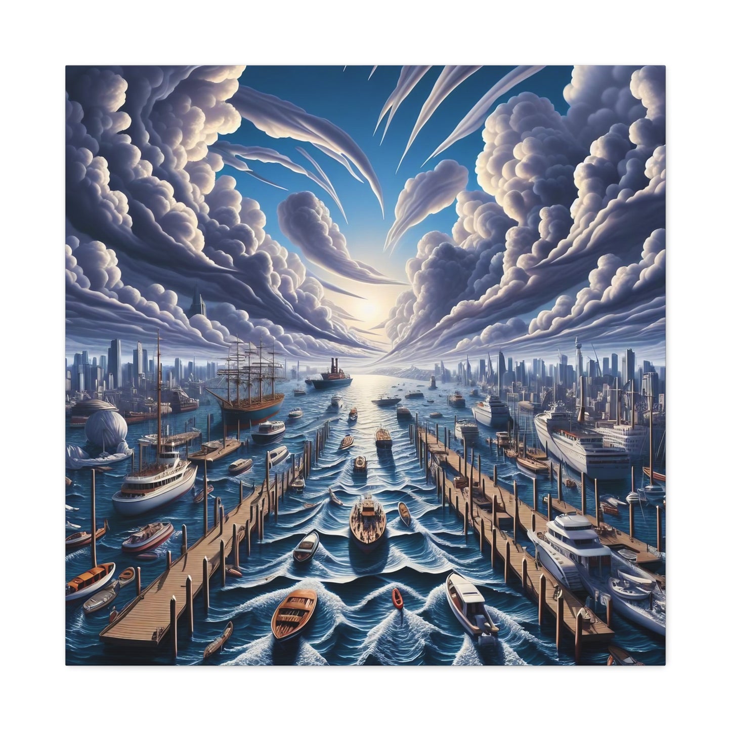 Canvas Gallery Wrap - Harbor 14