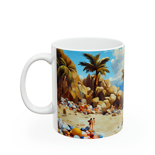 Ceramic Mug 11oz - Beach 2004