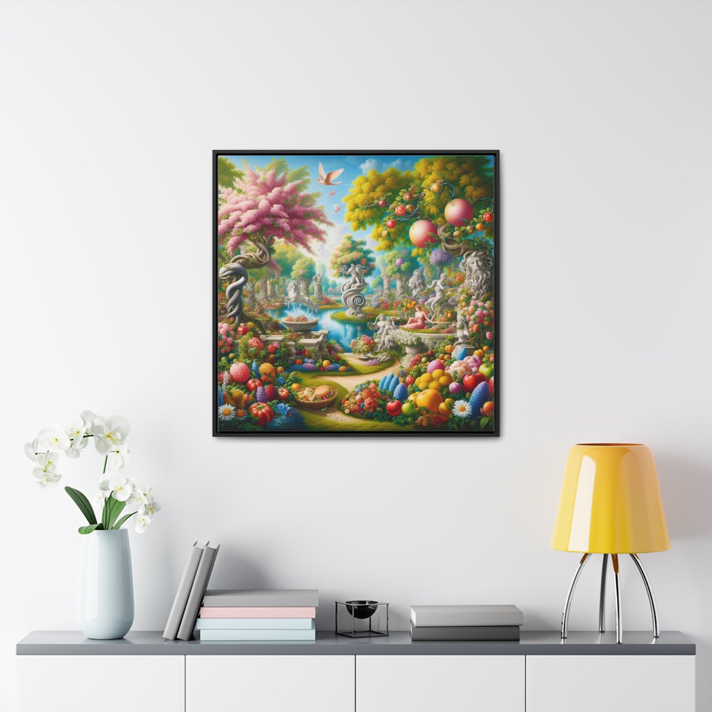 Framed Gallery Canvas Wrap - Spring 47