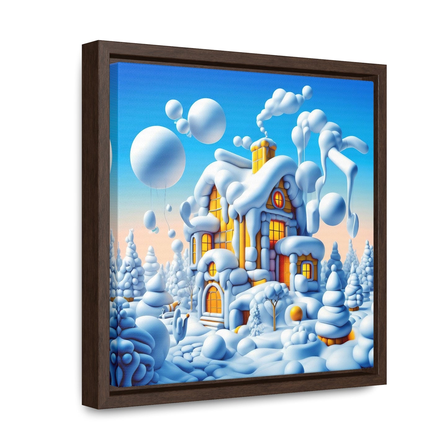 Framed Gallery Canvas Wrap - Winter 111