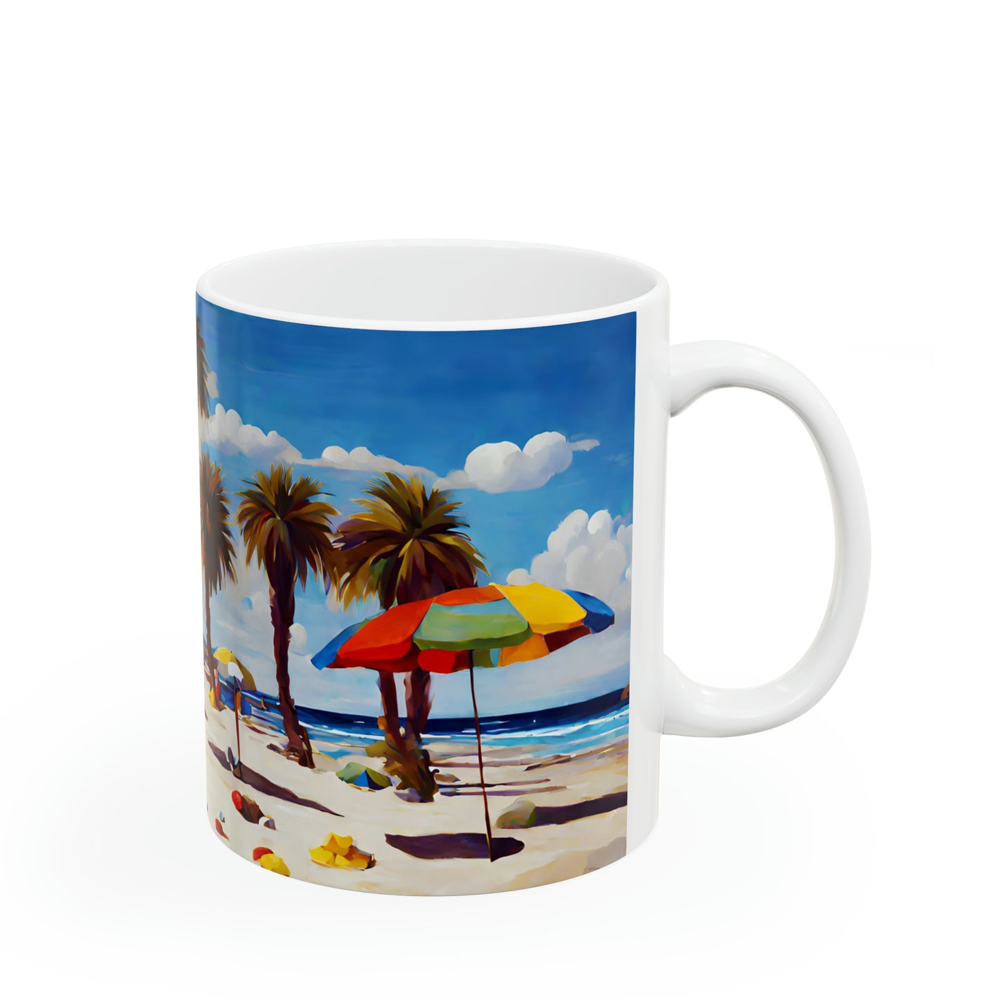 Ceramic Mug 11oz - Beach 2020