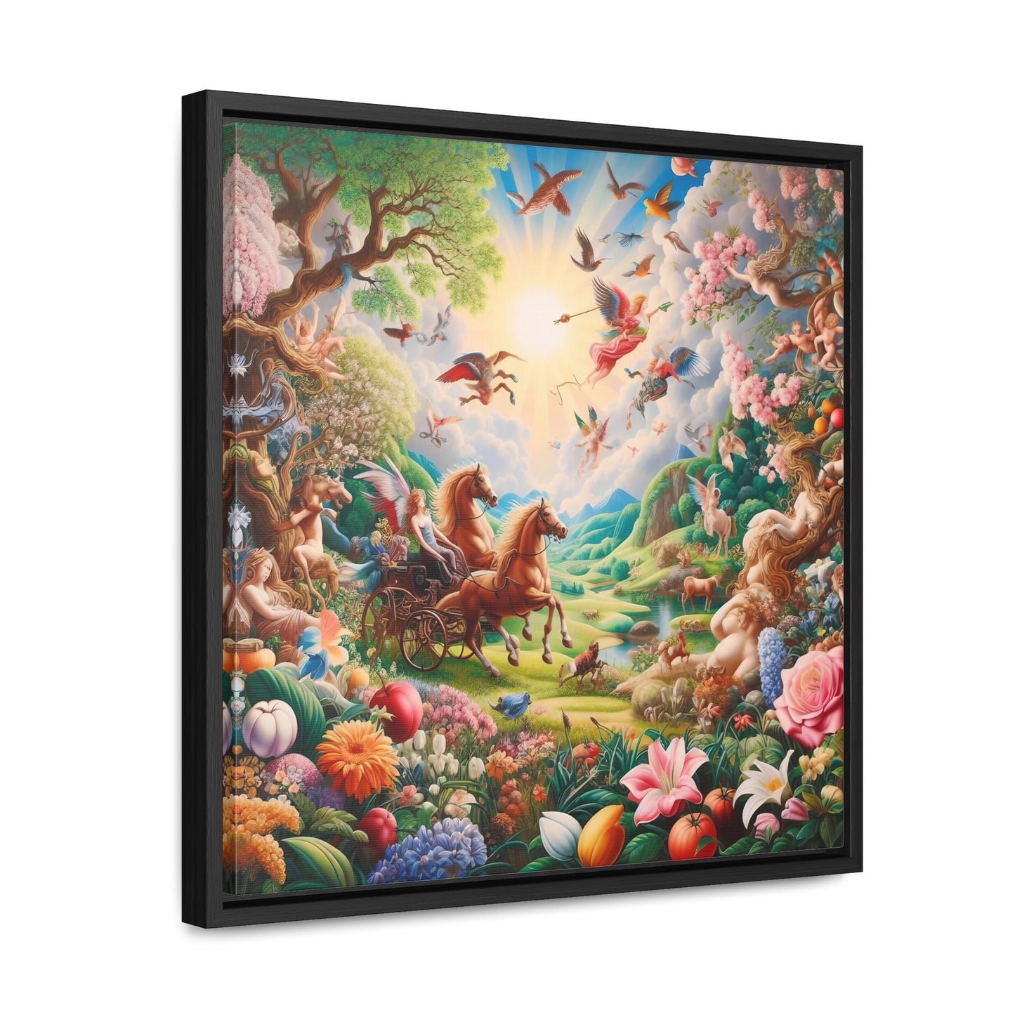 Framed Gallery Canvas Wrap - Spring 131