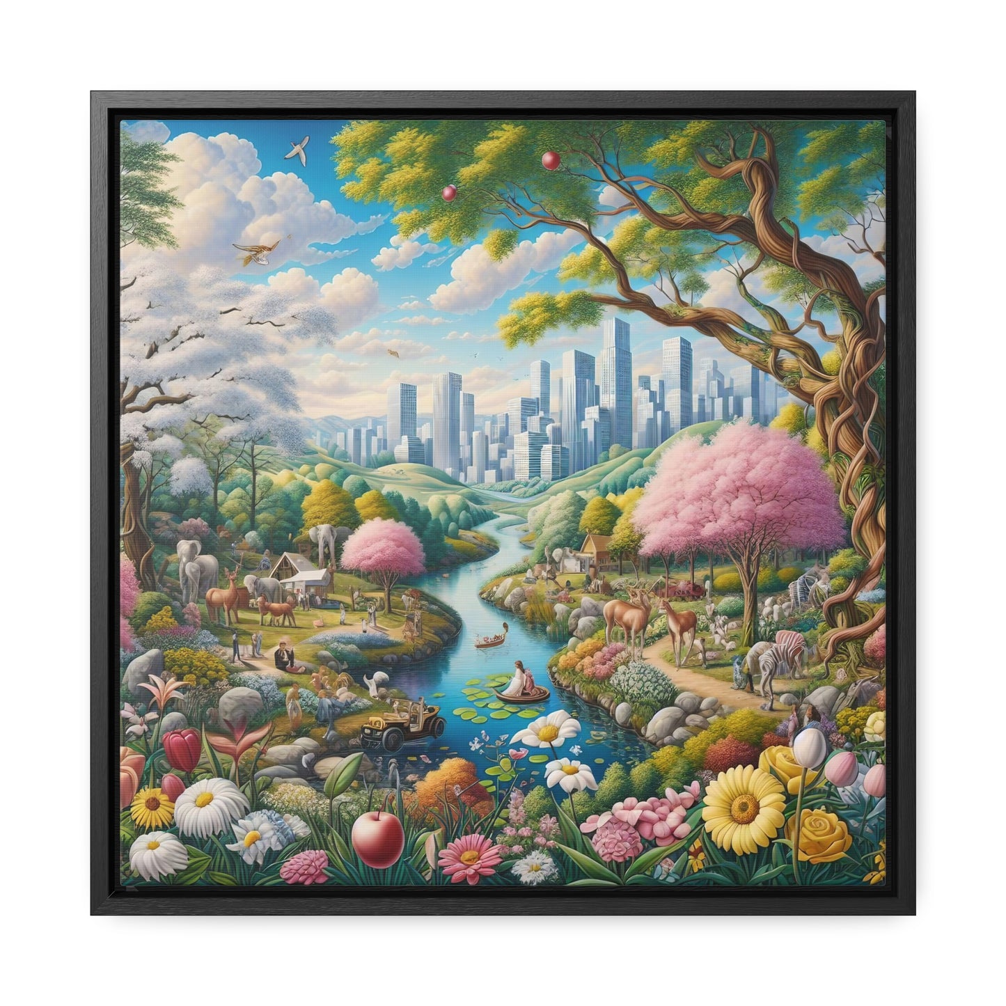 Framed Gallery Canvas Wrap - Spring 27