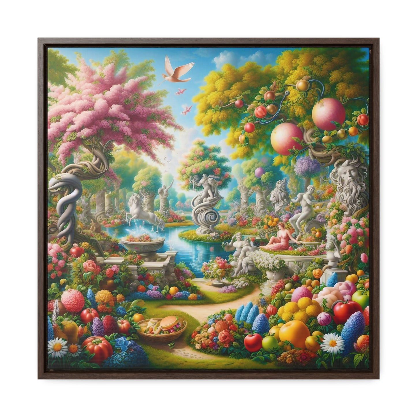 Framed Gallery Canvas Wrap - Spring 47