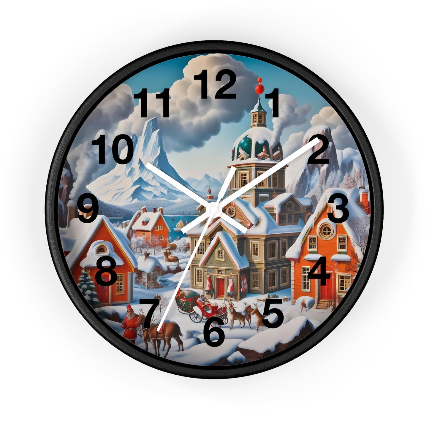 Wall Clock - Winter 124