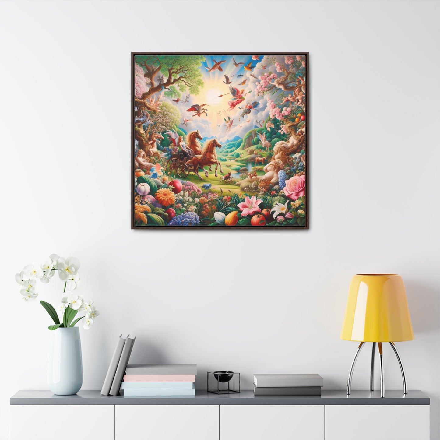 Framed Gallery Canvas Wrap - Spring 131