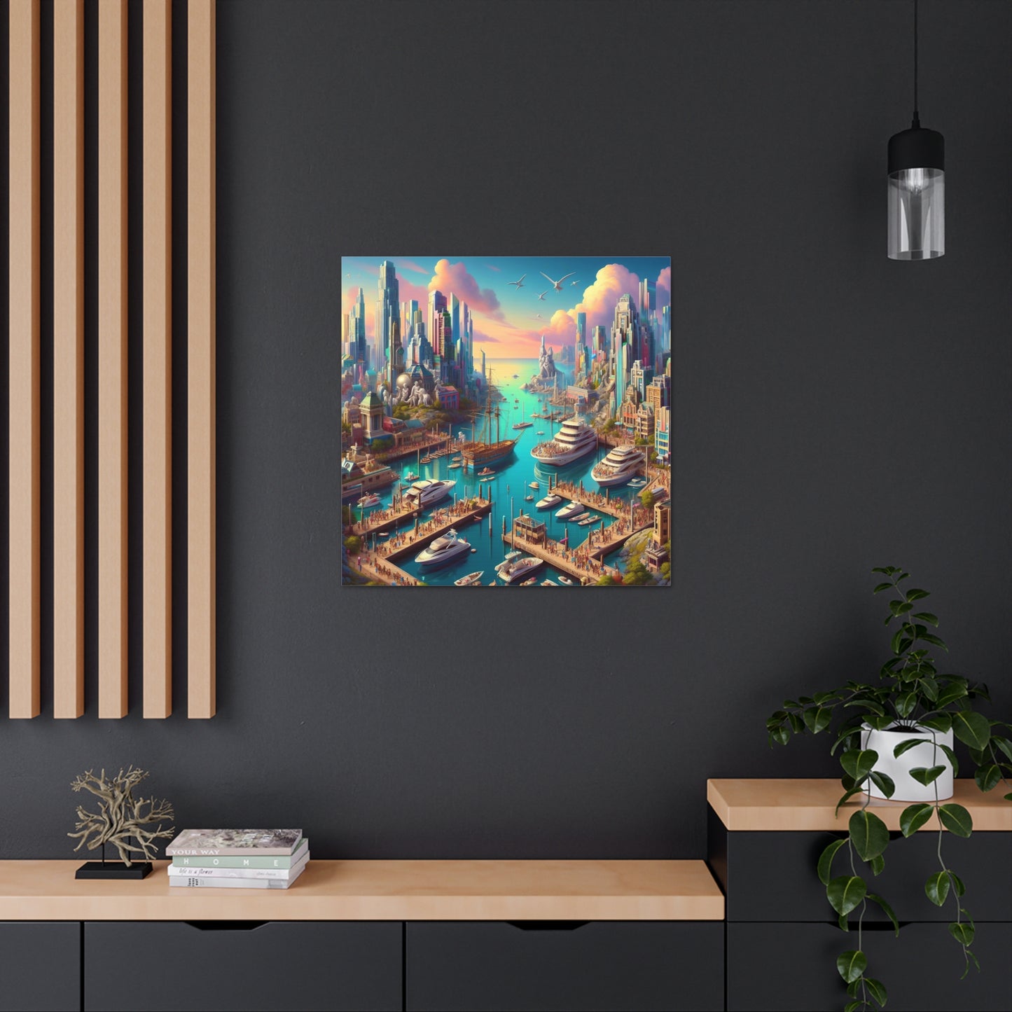 Canvas Gallery Wrap - Harbor 11