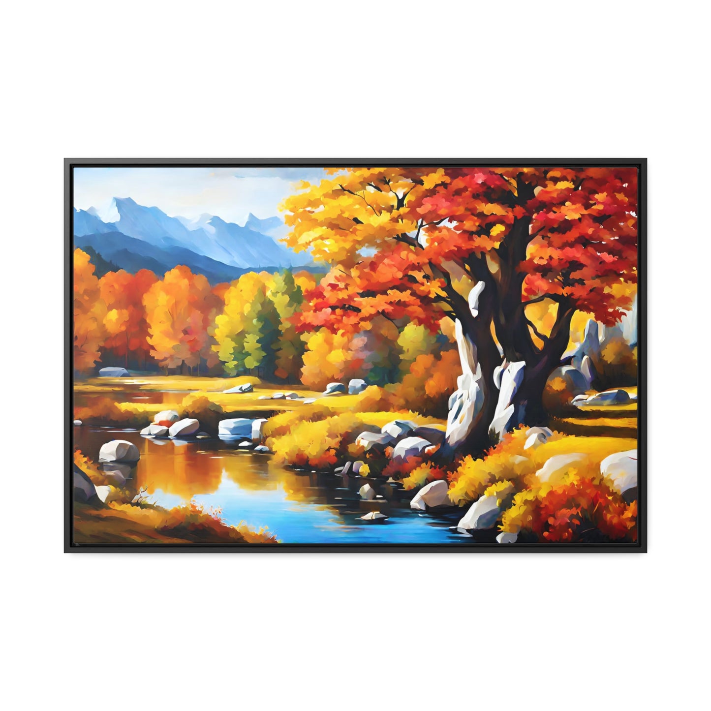 Framed Canvas Gallery Wrap - Fall 2002