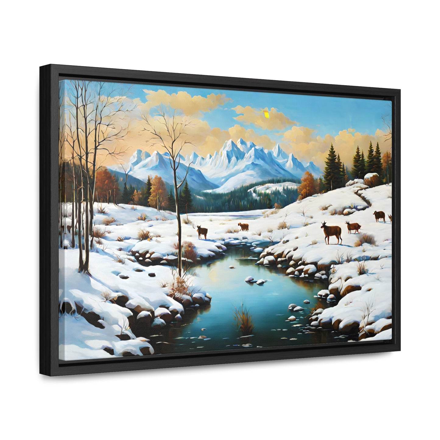 Framed Canvas Gallery Wrap - Winter 2003