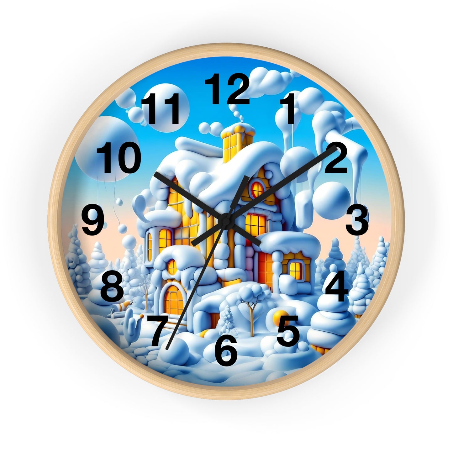 Wall Clock - Winter 111