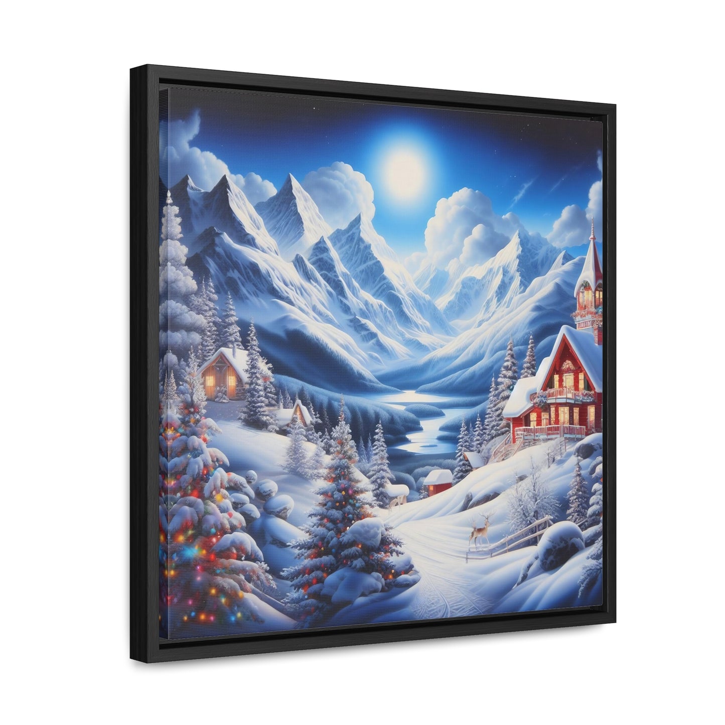 Framed Gallery Canvas Wrap - Winter 106