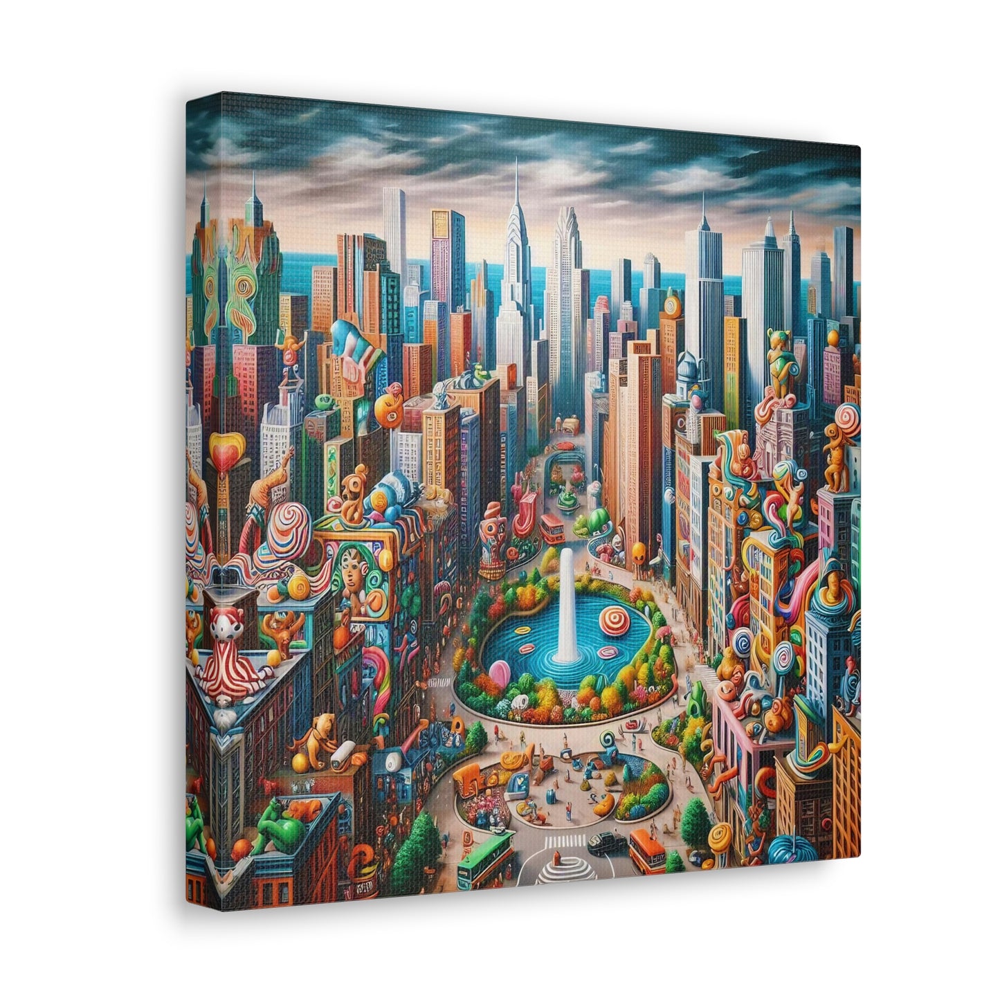 Canvas Gallery Wrap - City 8