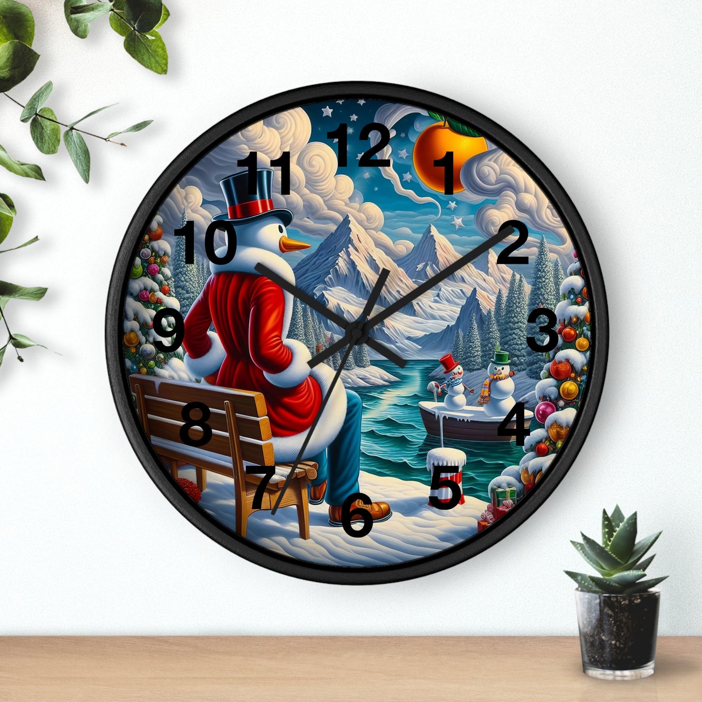 Wall Clock - Winter 101