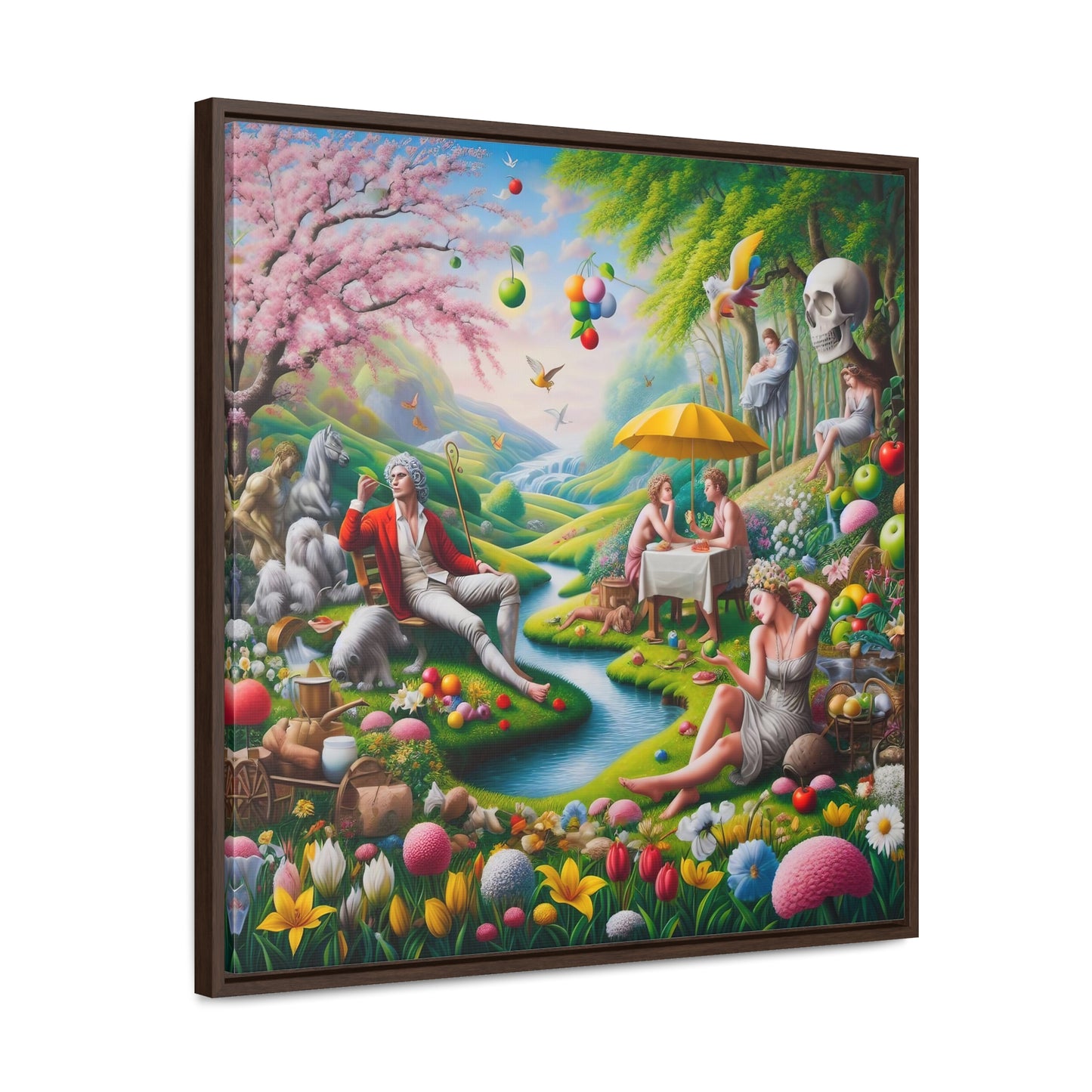 Framed Gallery Canvas Wrap - Spring 108