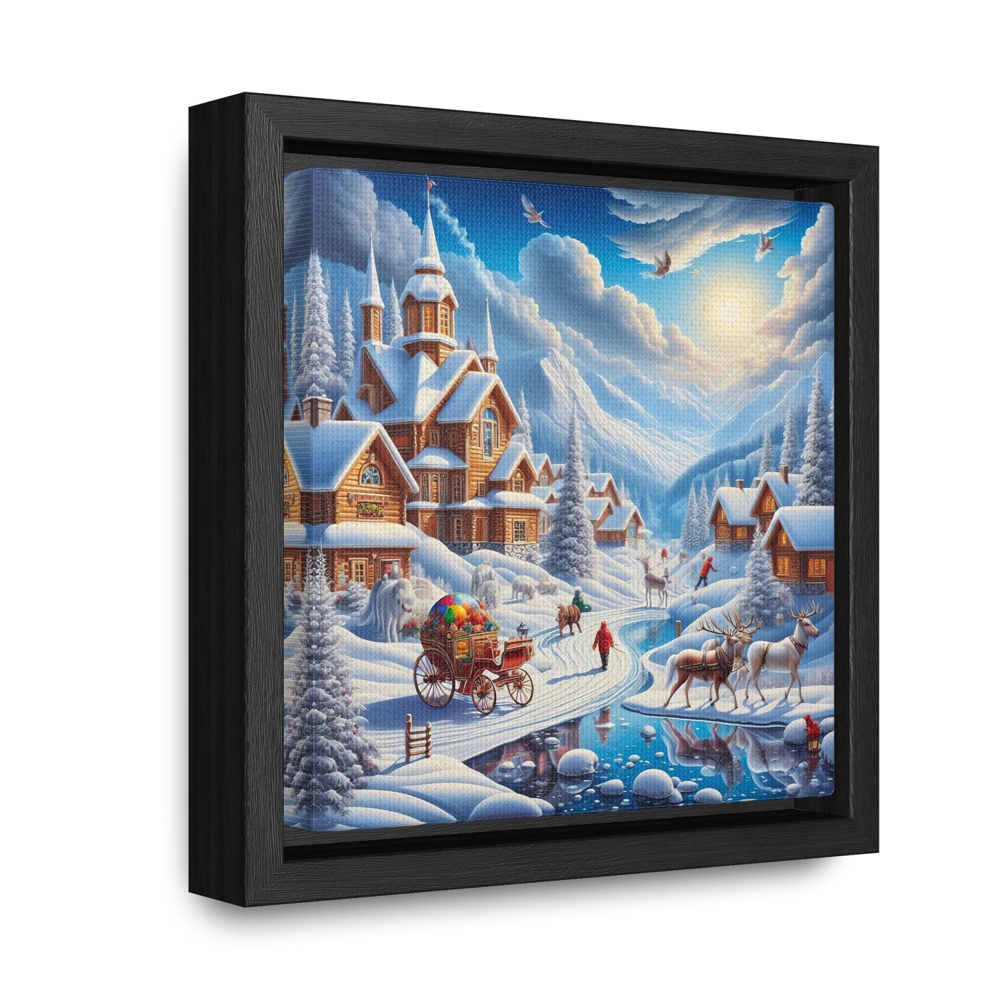 Framed Gallery Canvas Wrap - Winter 115