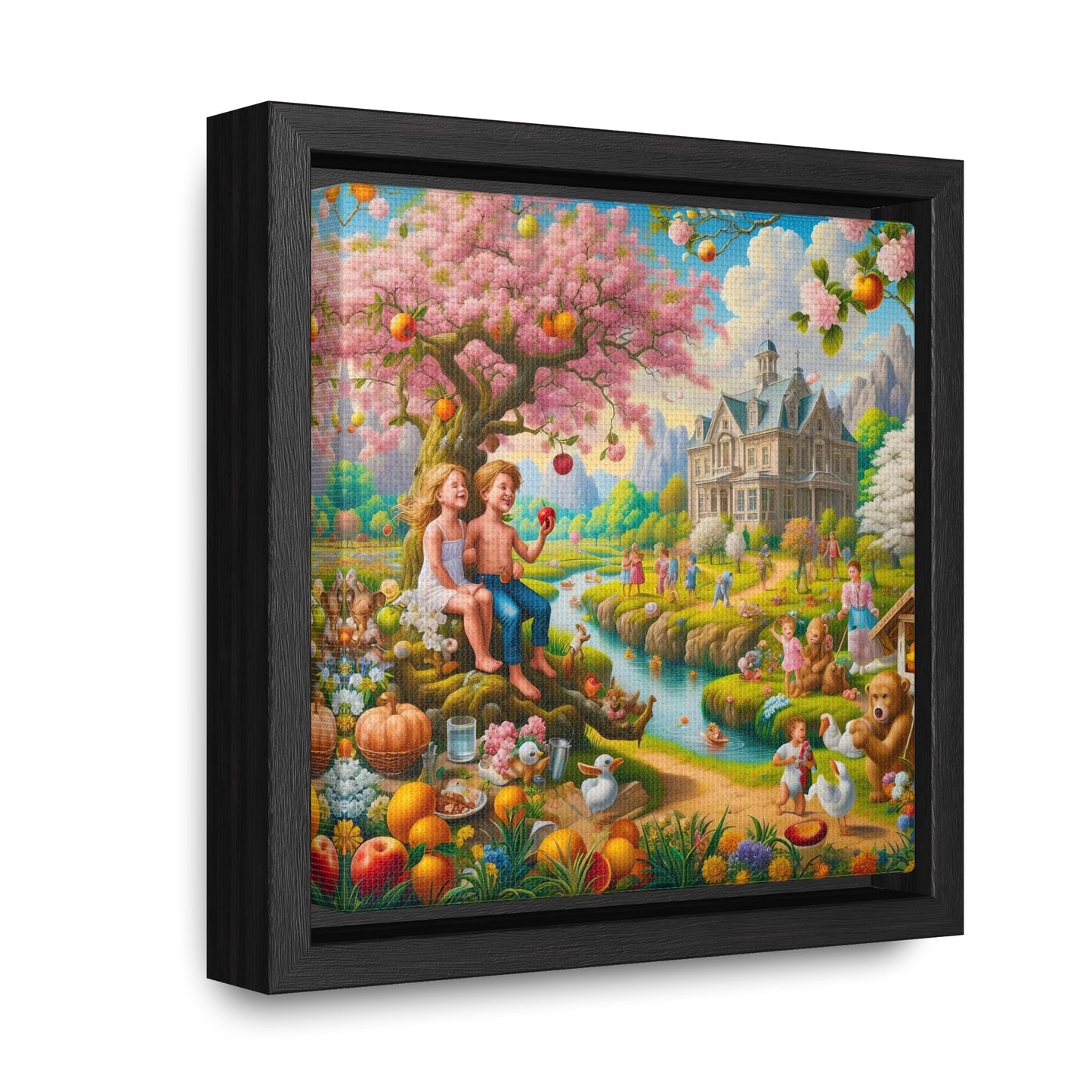 Framed Gallery Canvas Wrap - Spring 35