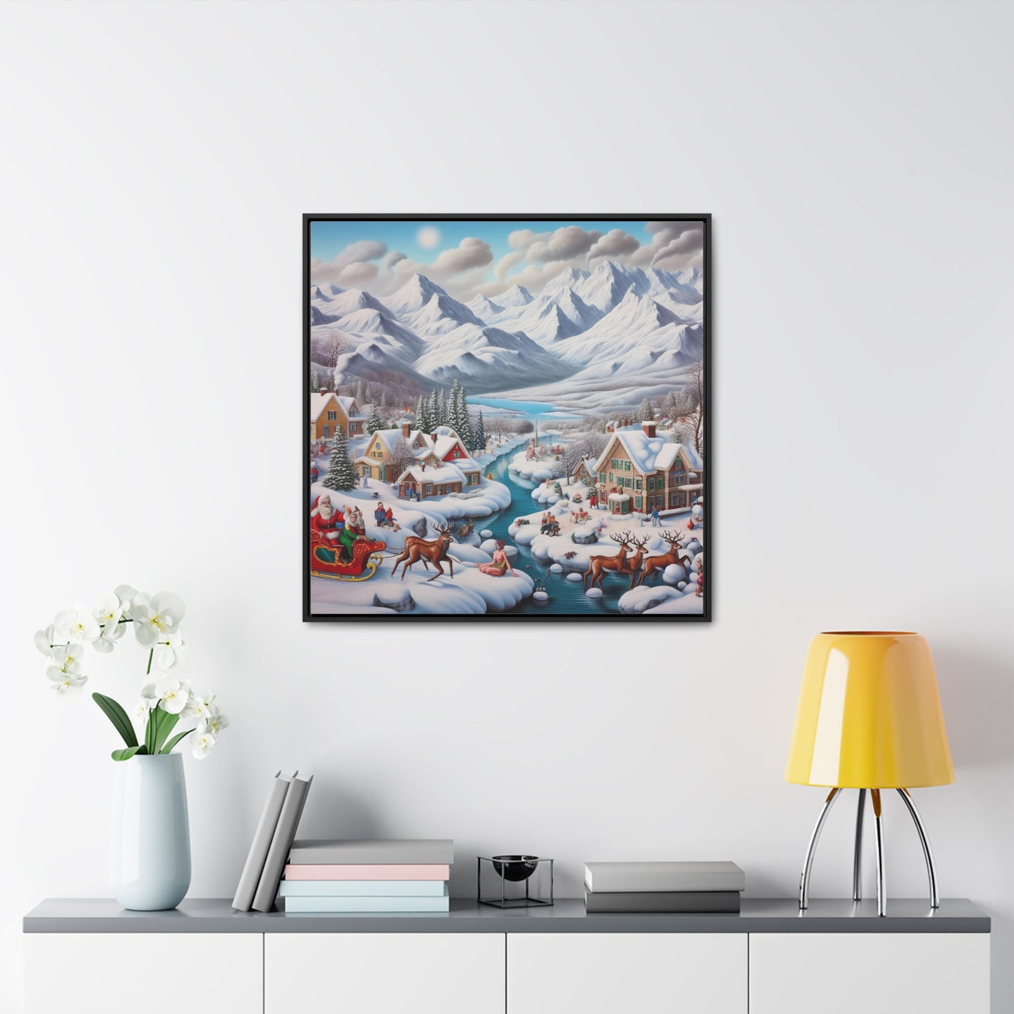 Framed Gallery Canvas Wrap - Winter 109