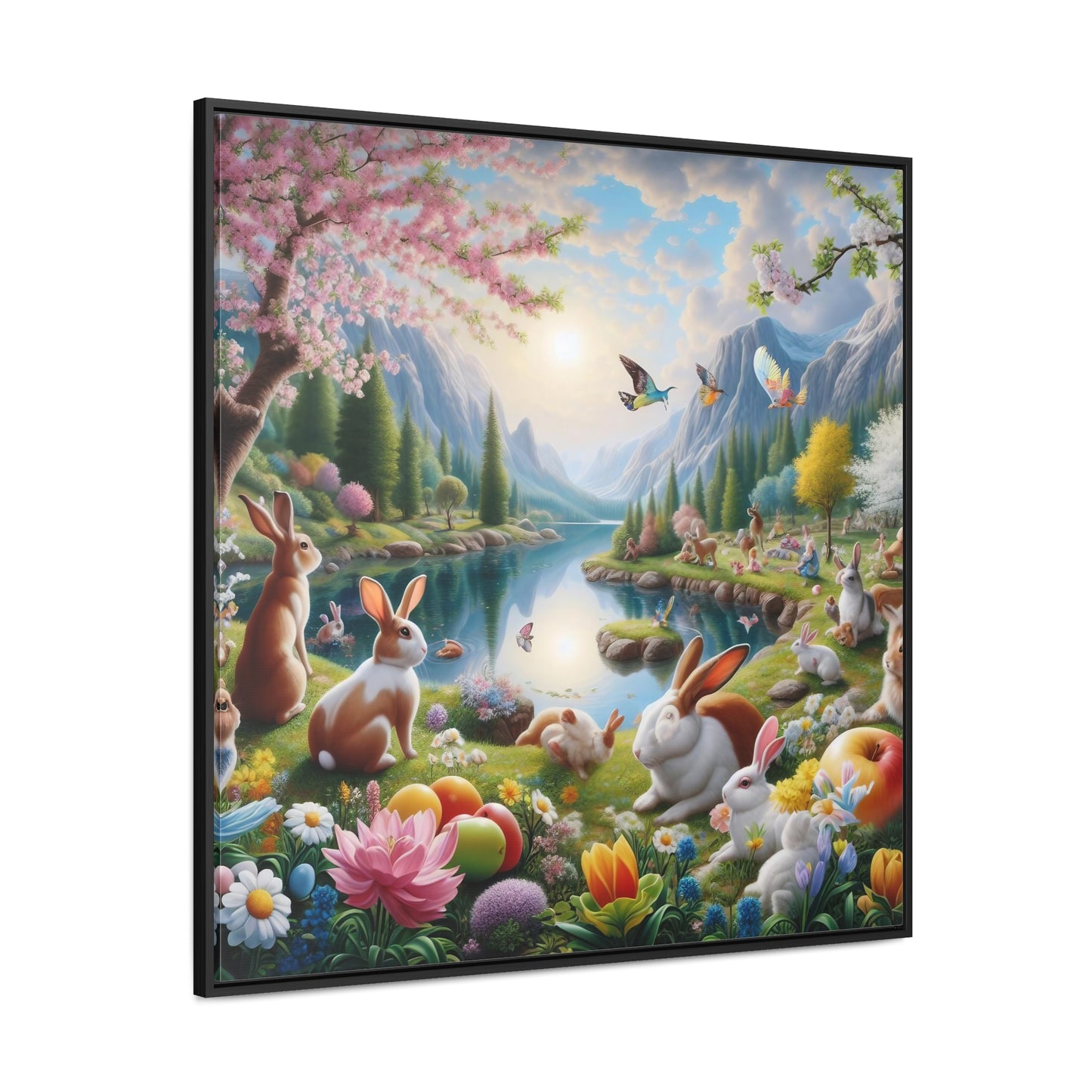 Framed Gallery Canvas Wrap - Spring 15