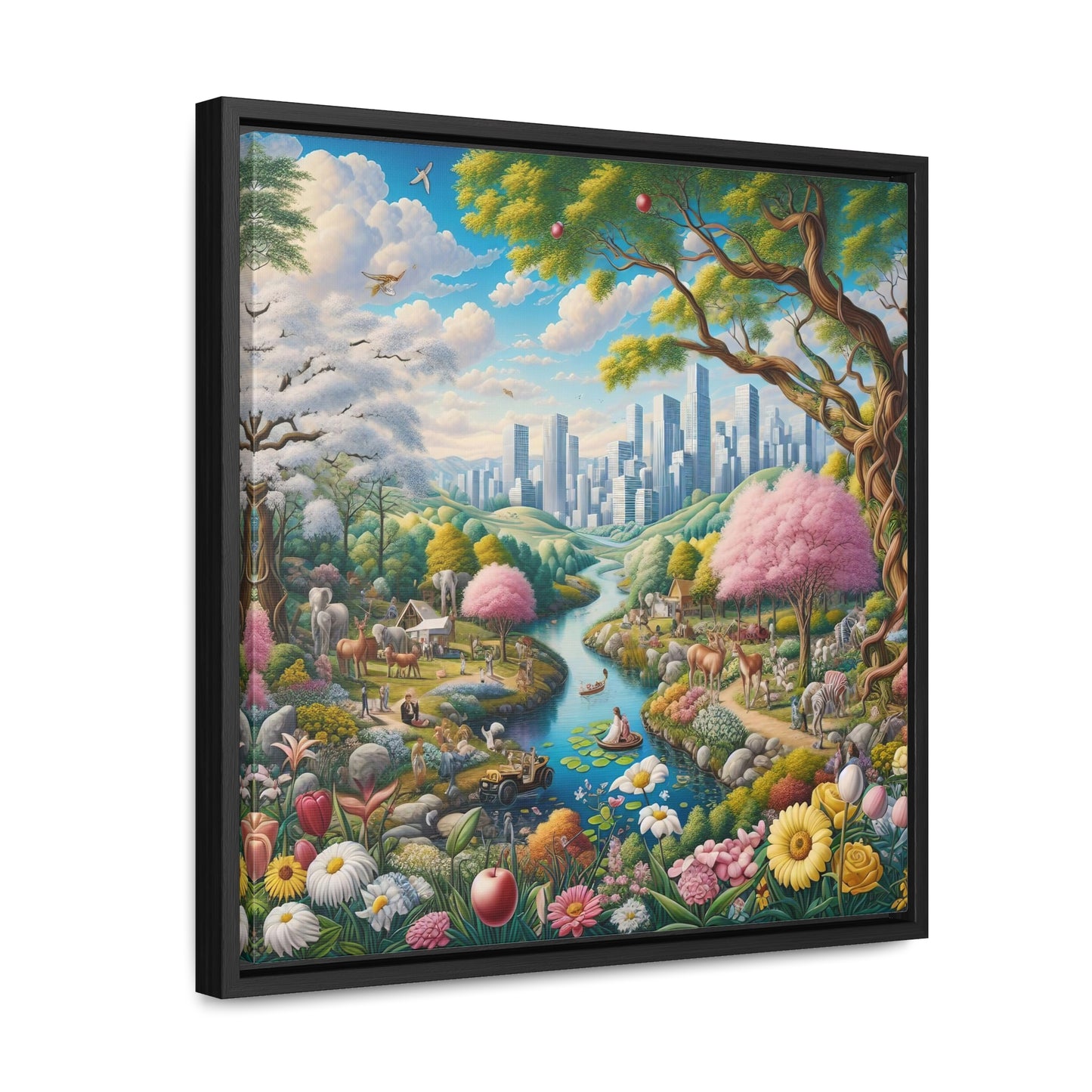 Framed Gallery Canvas Wrap - Spring 27