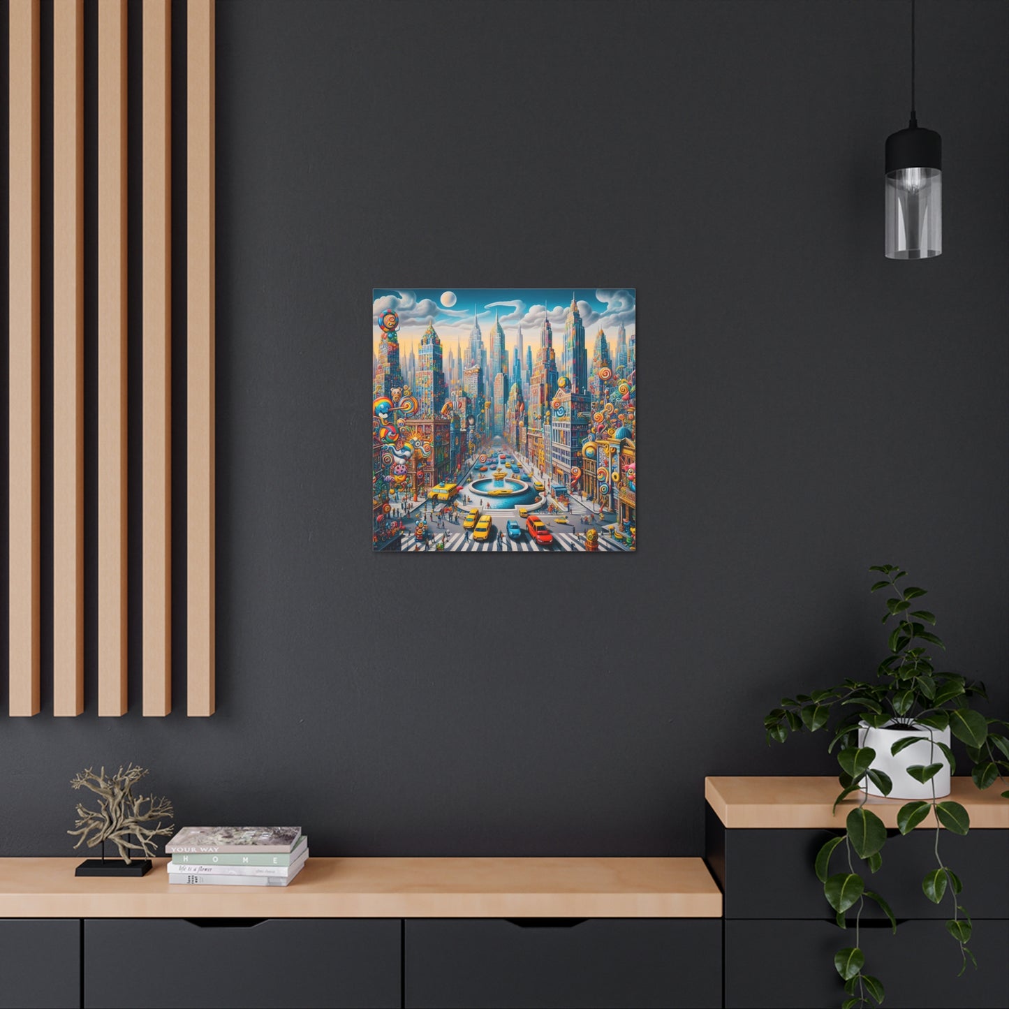 Canvas Gallery Wrap - City 4