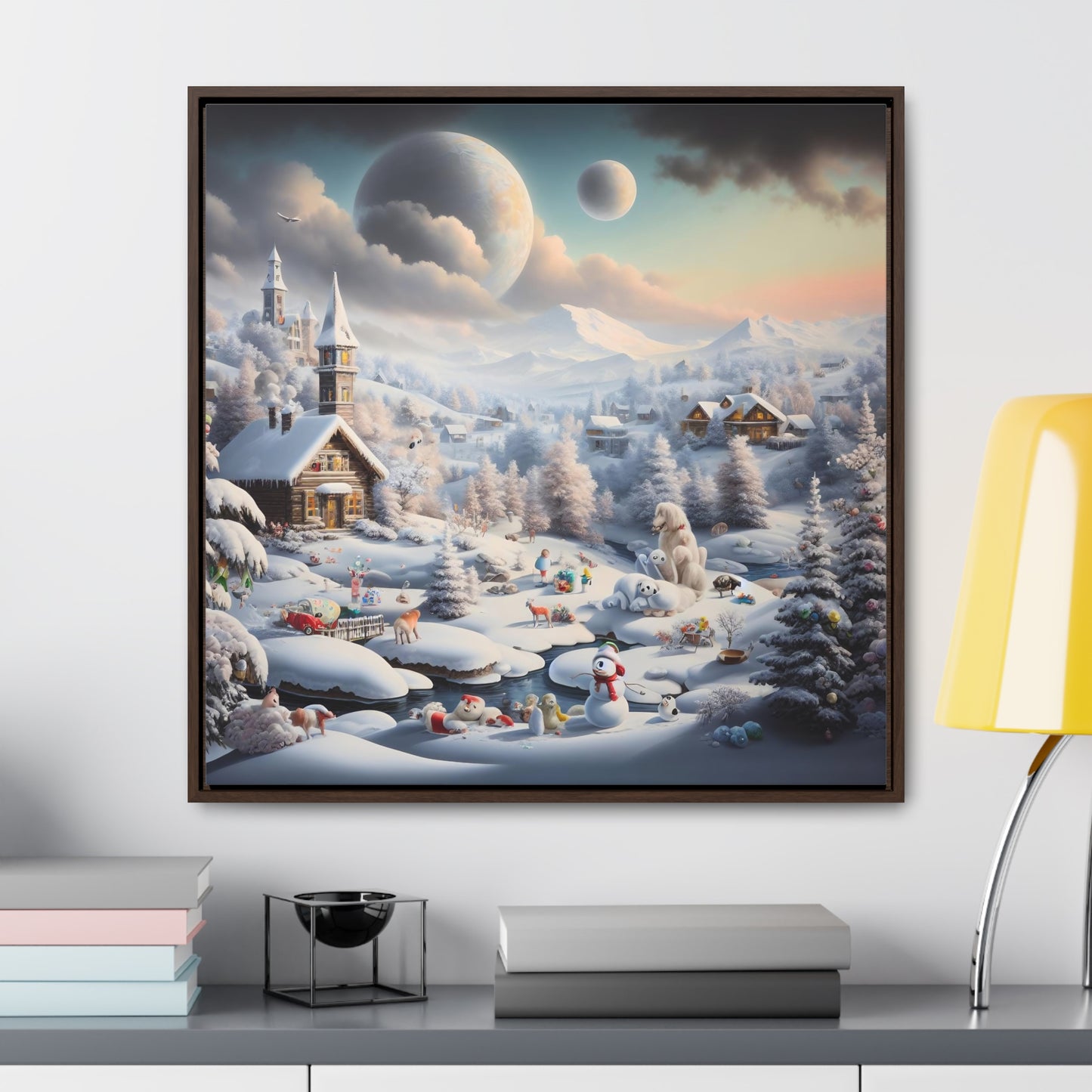 Framed Gallery Canvas Wrap - Winter 104