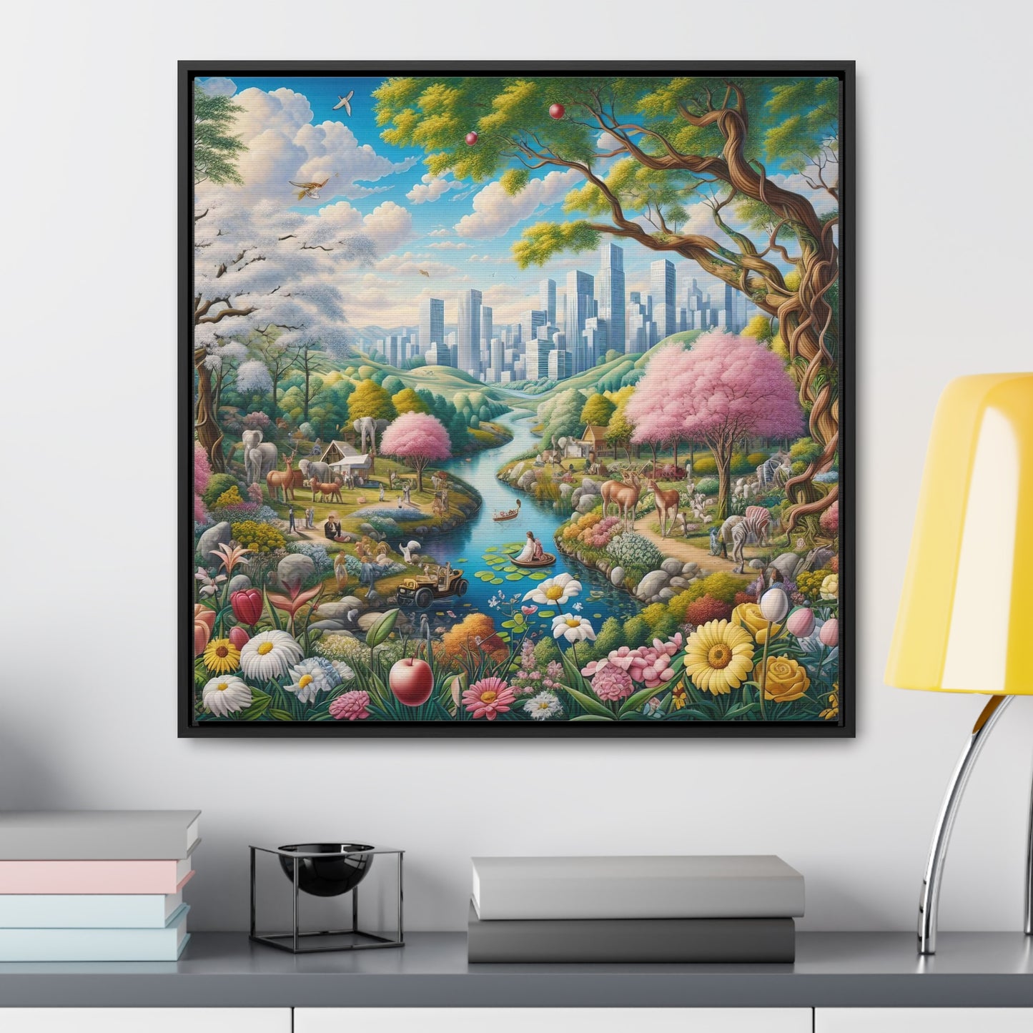 Framed Gallery Canvas Wrap - Spring 27