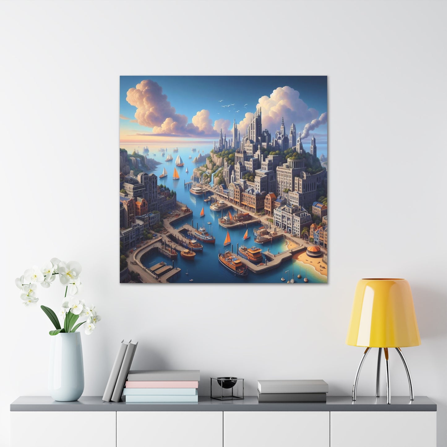 Canvas Gallery Wrap - Harbor 3