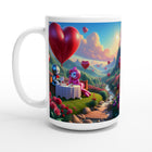 White 15oz Ceramic Mug - Valentine's Day 20