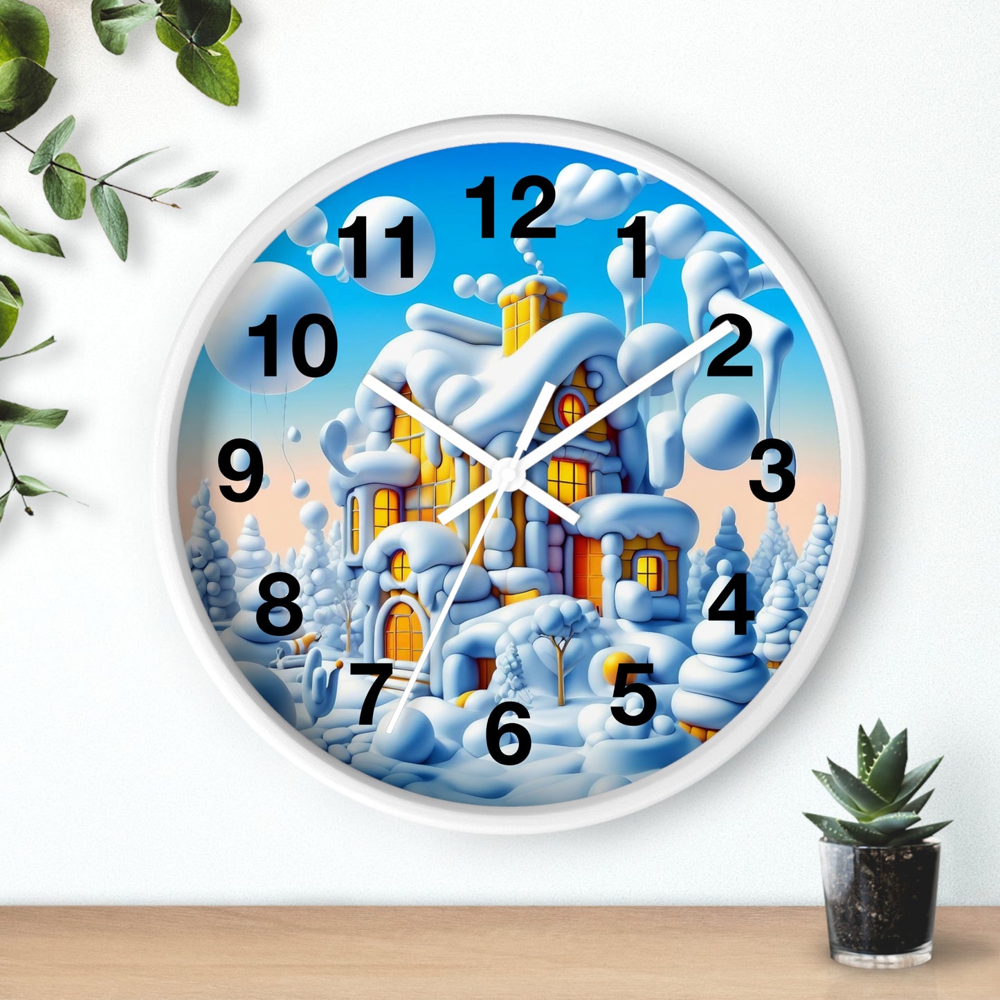 Wall Clock - Winter 111