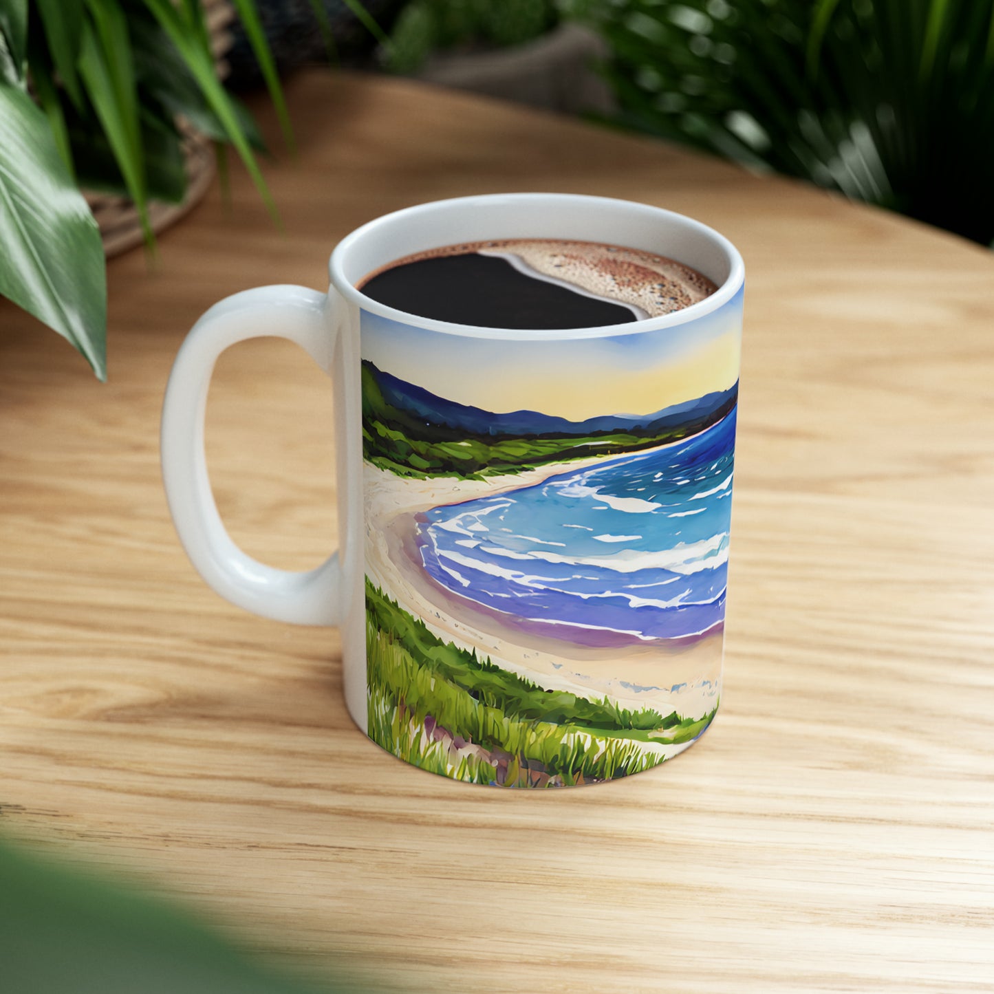 Ceramic Mug 11oz - Beach 5003