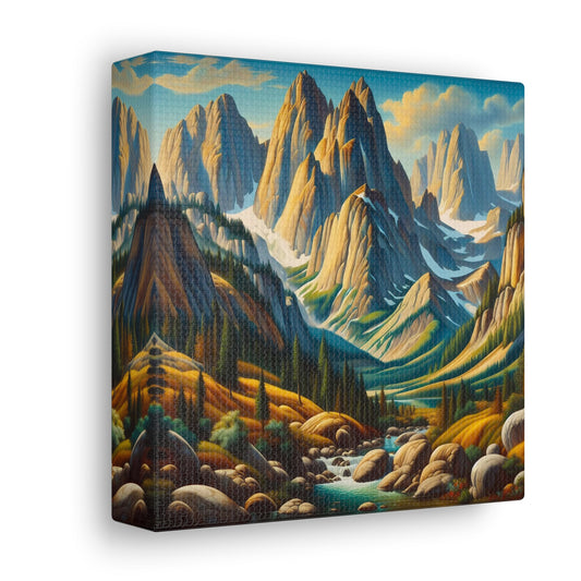 Canvas Gallery Wrap - Mountains 7