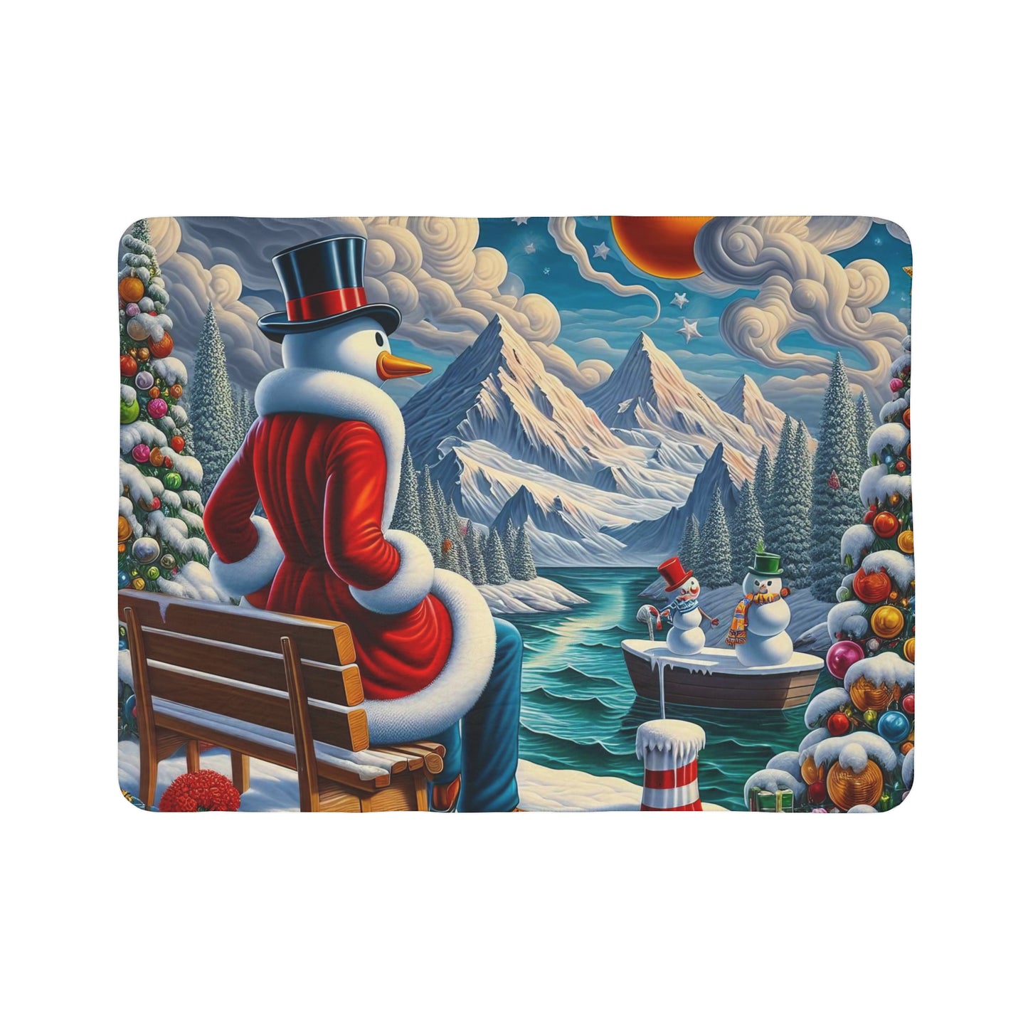 Fleece Sherpa Blanket - Winter 101