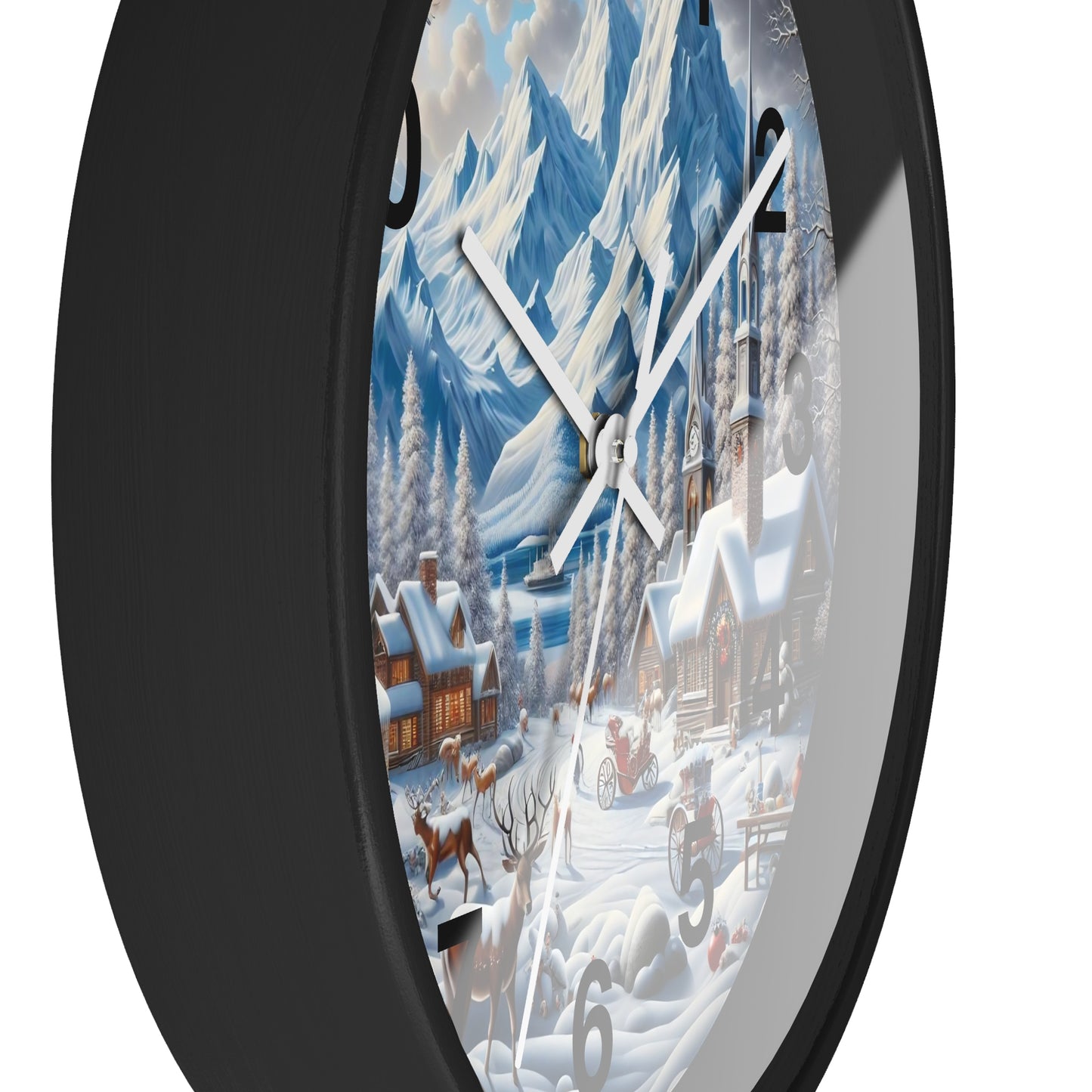 Wall Clock - Winter 129