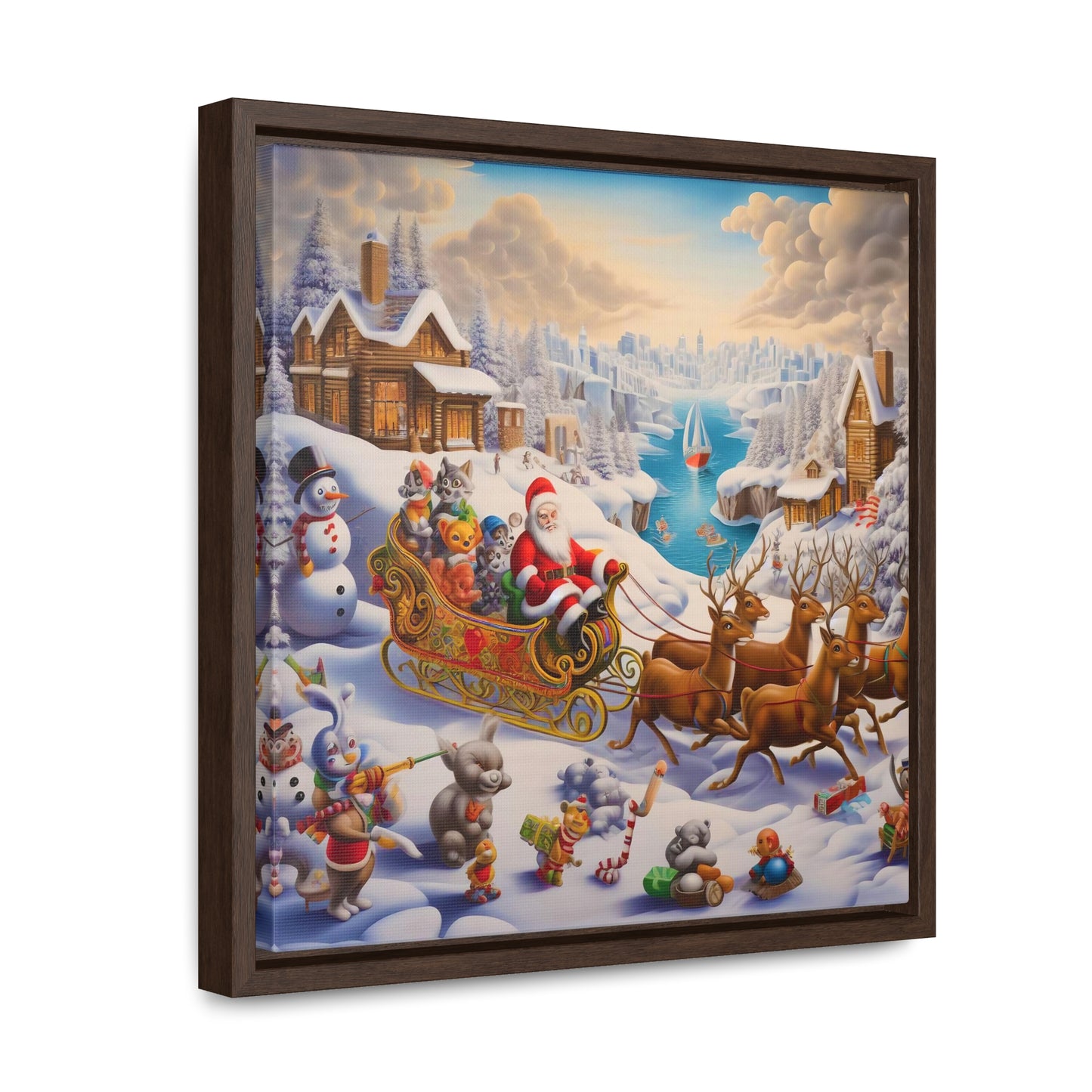 Framed Gallery Canvas Wrap - Winter 112