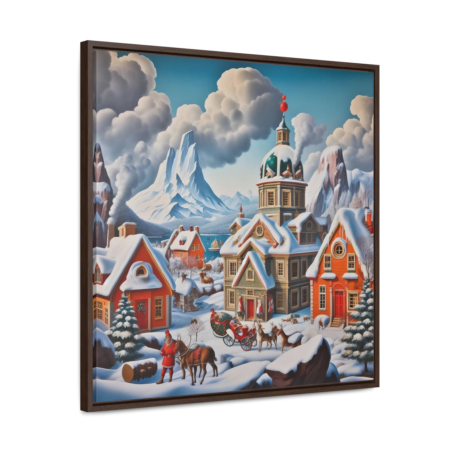 Framed Gallery Canvas Wrap - Winter 124