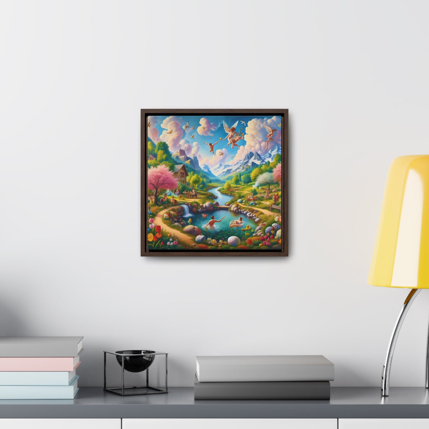 Framed Gallery Canvas Wrap - Spring 32