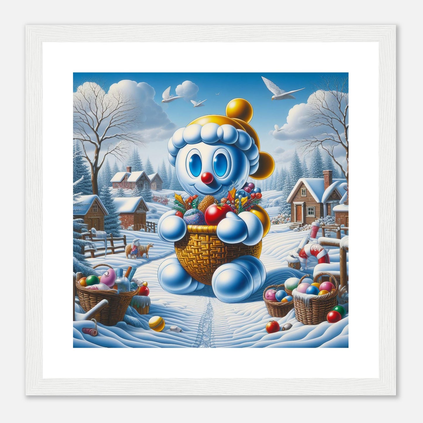 Wall Art - Winter 52 - Baby snowman
