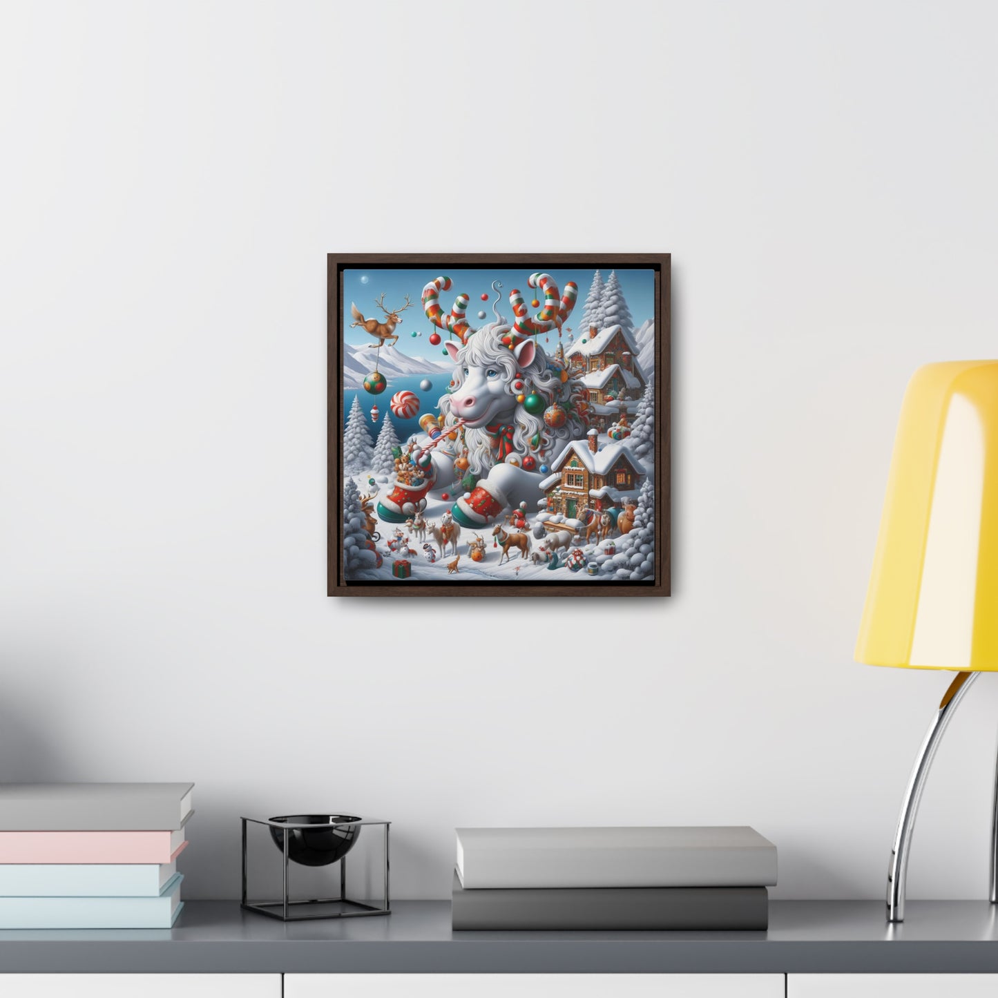 Framed Gallery Canvas Wrap - Winter 105