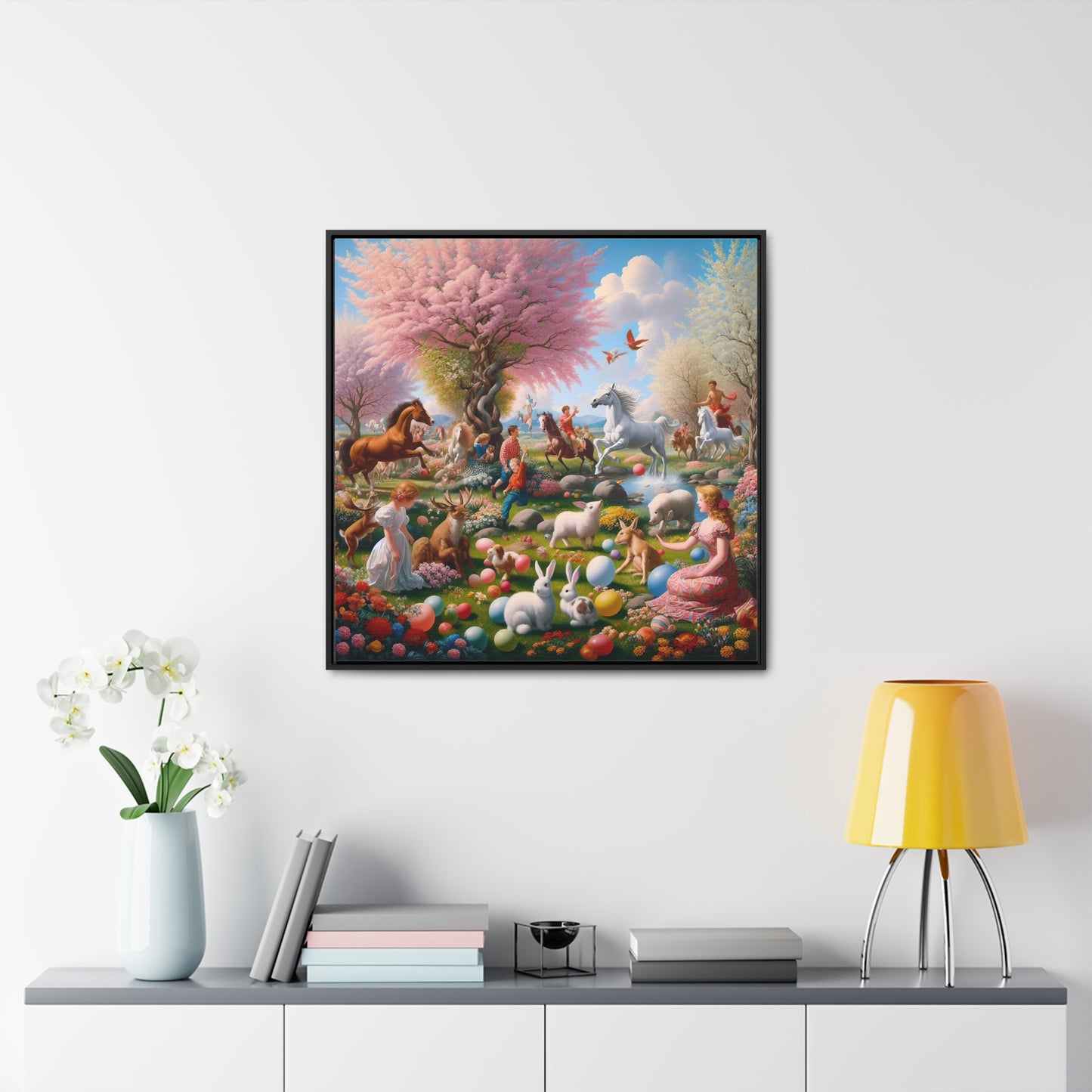 Framed Gallery Canvas Wrap - Spring 43