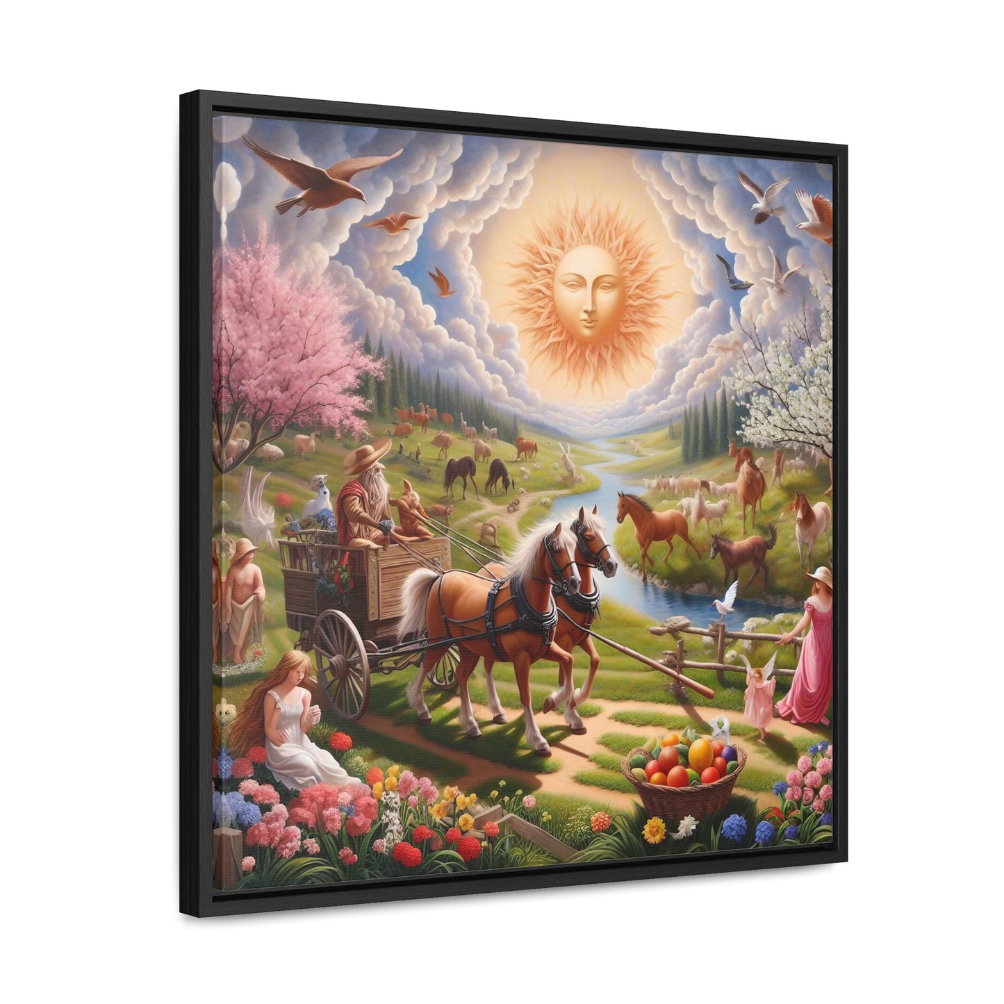 Framed Gallery Canvas Wrap - Spring 26