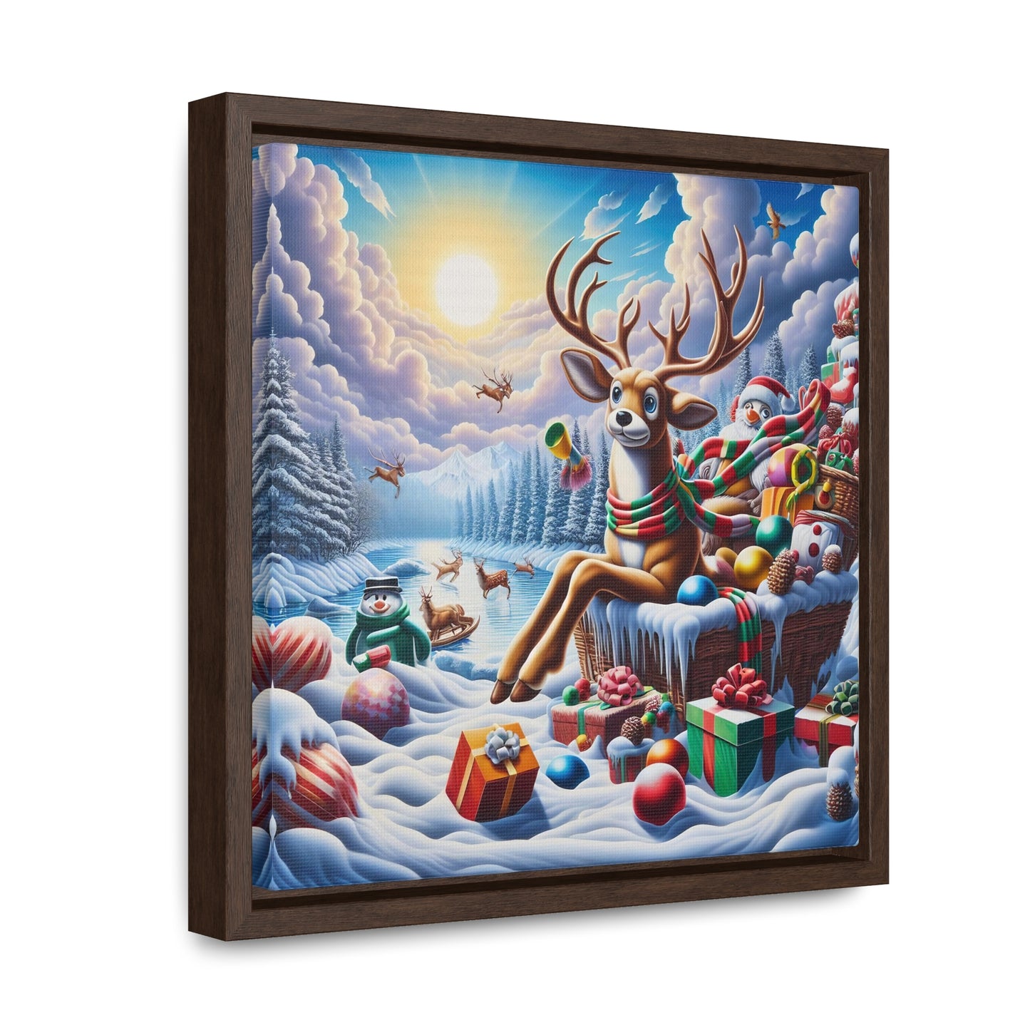 Framed Gallery Canvas Wrap - Winter 117