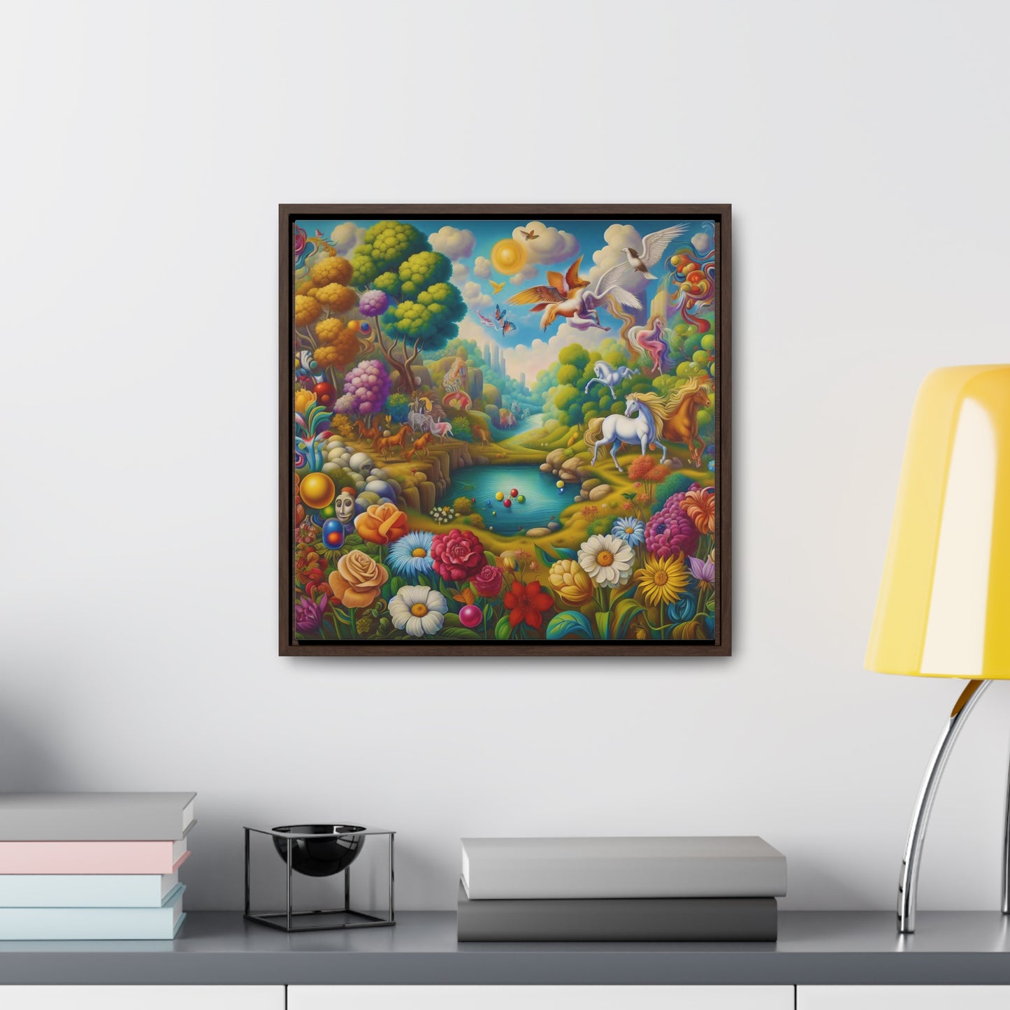 Framed Gallery Canvas Wrap - Spring 3